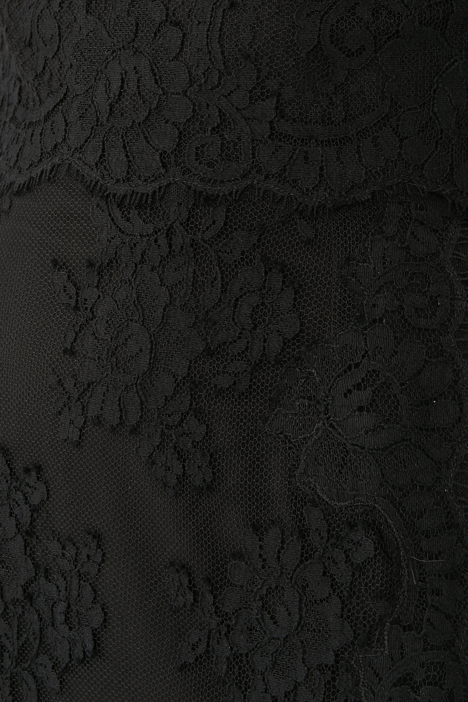 Lace Calf-Length Slip Dress