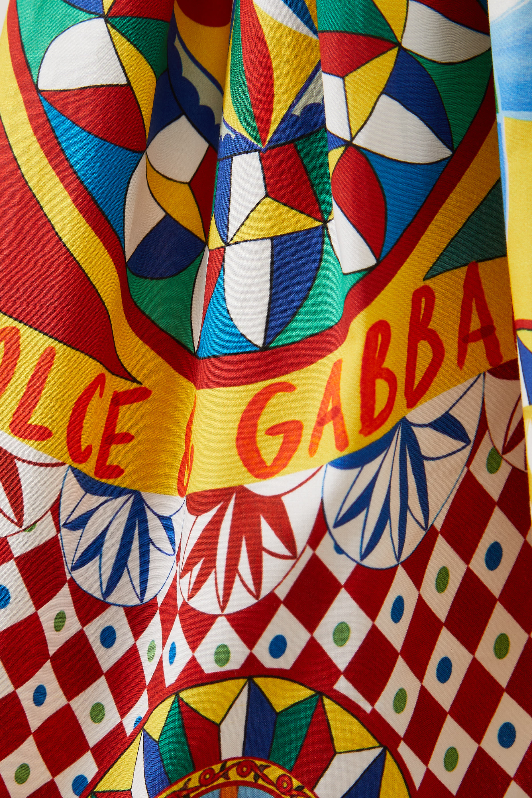 Kids Carretto Print Dress