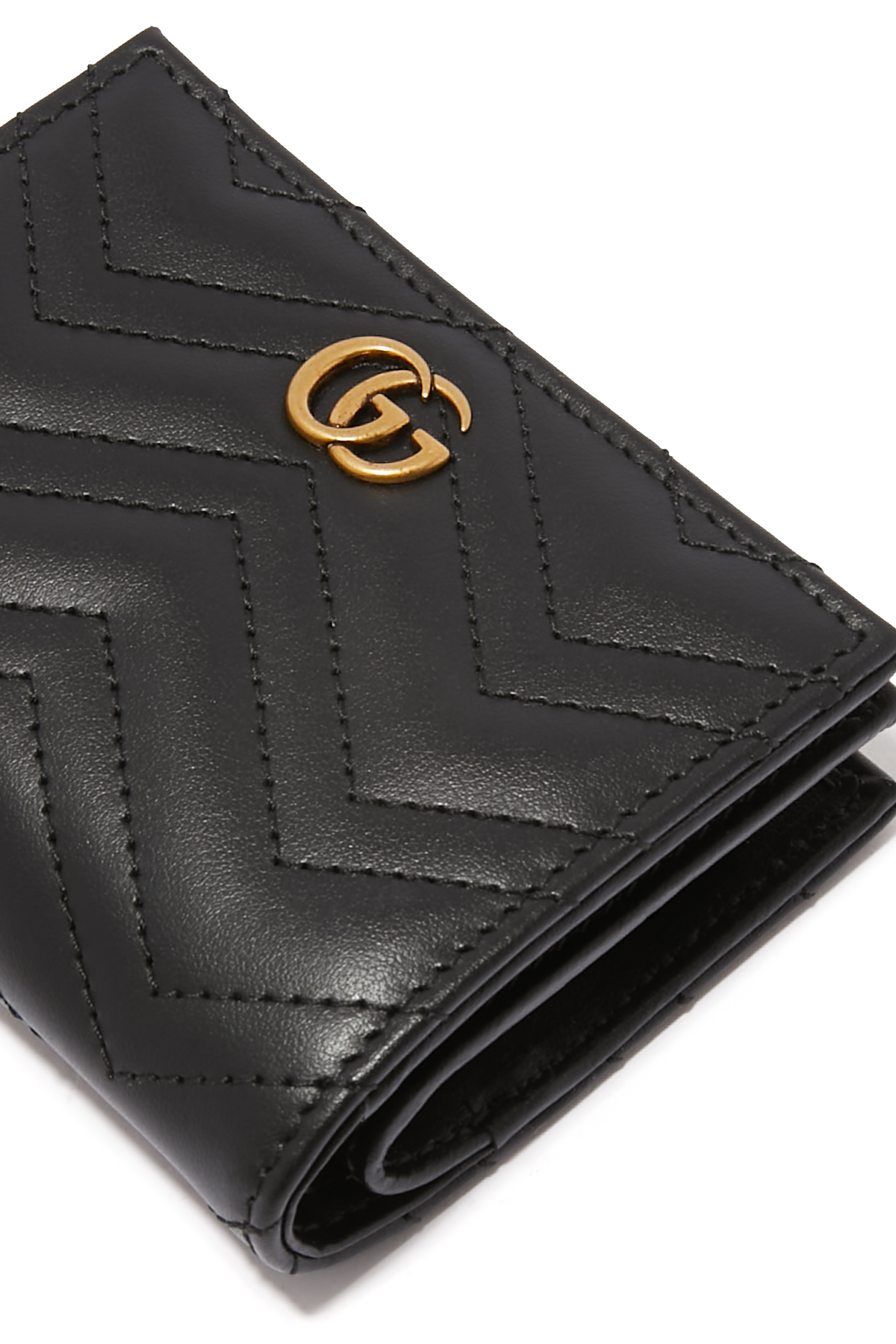 GG Marmont Quilted Leather Wallet