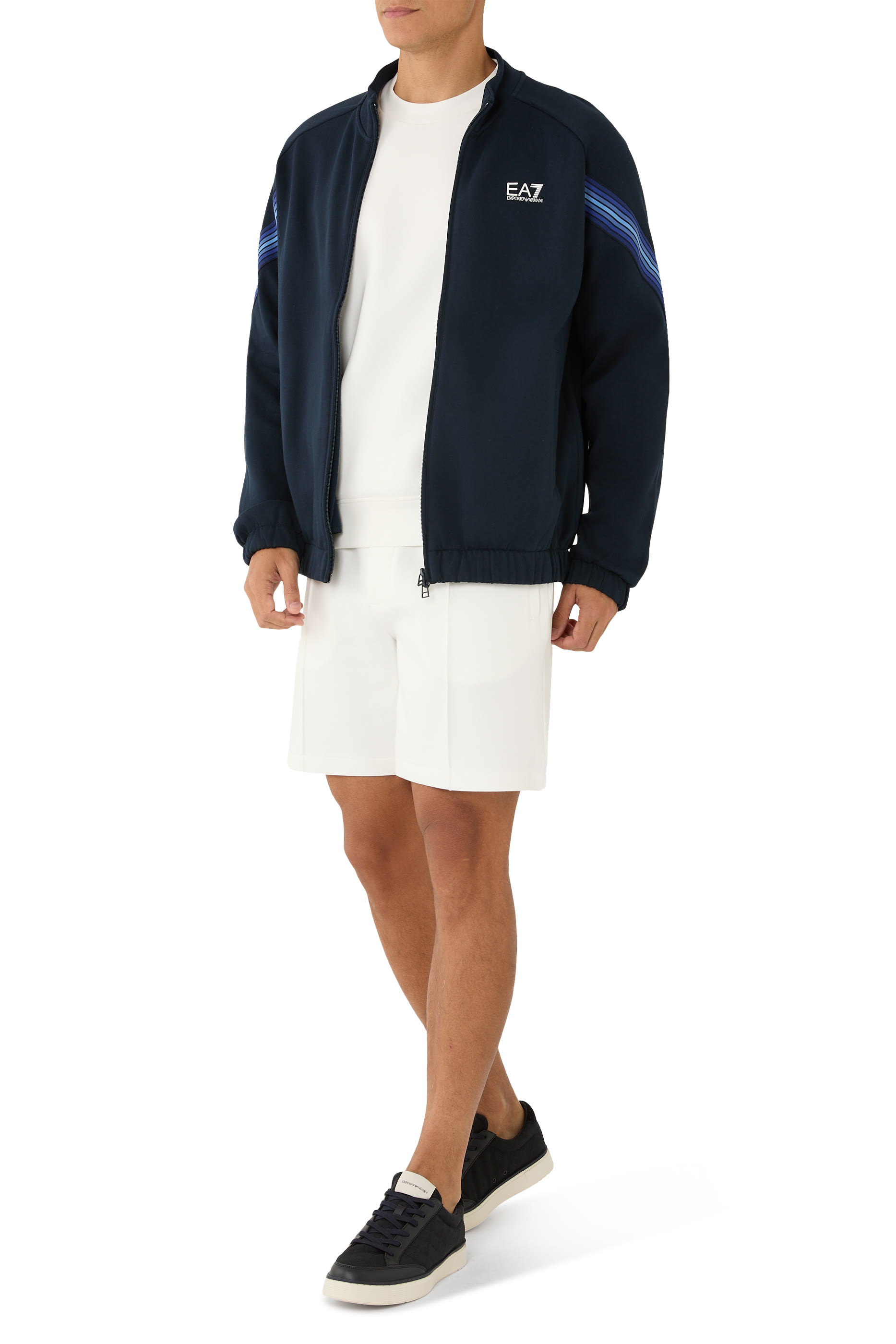 ASV 7 Lines Cotton-Blend Zip-Up Sweatshirt