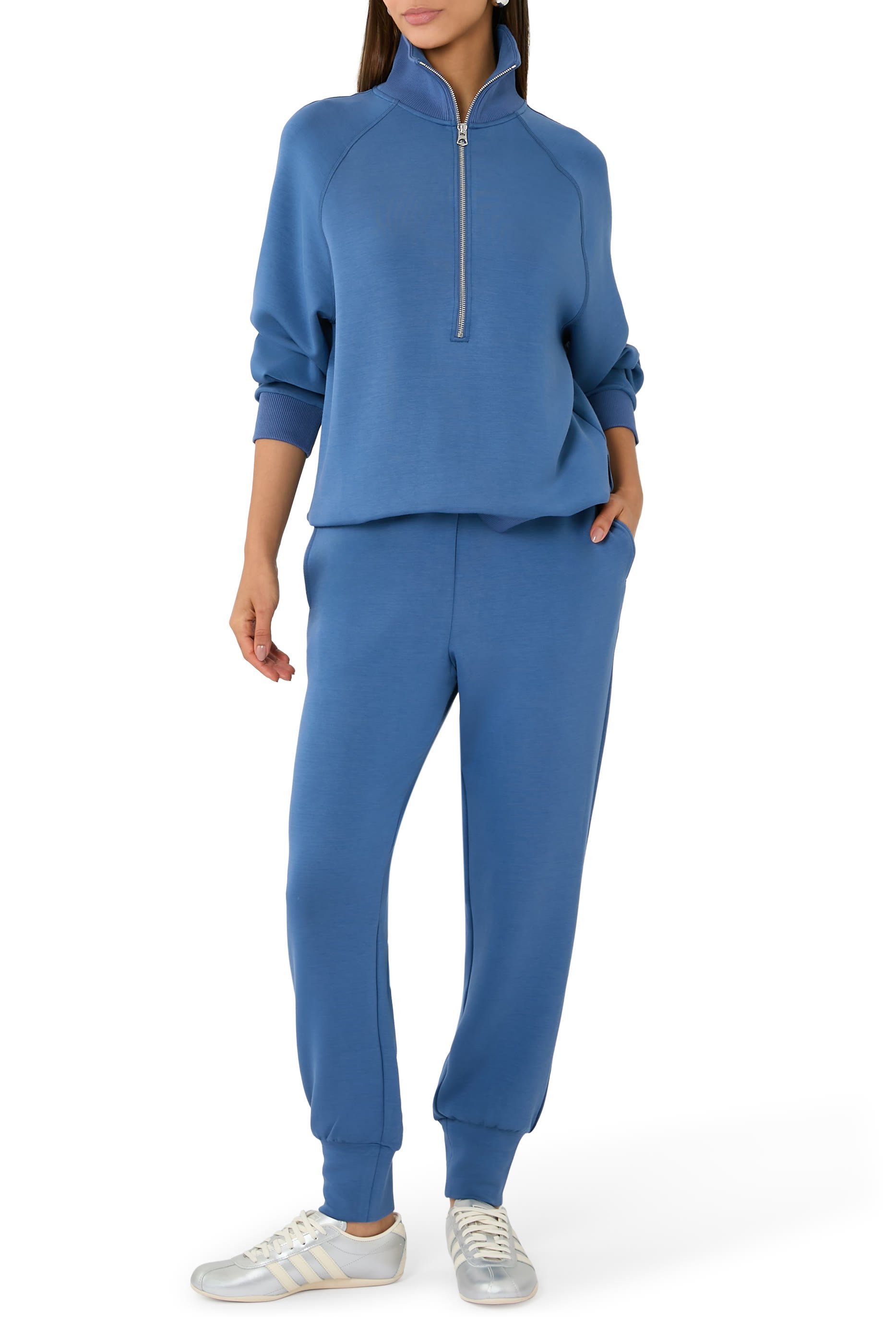 Selene Half Zip Sweatshirt