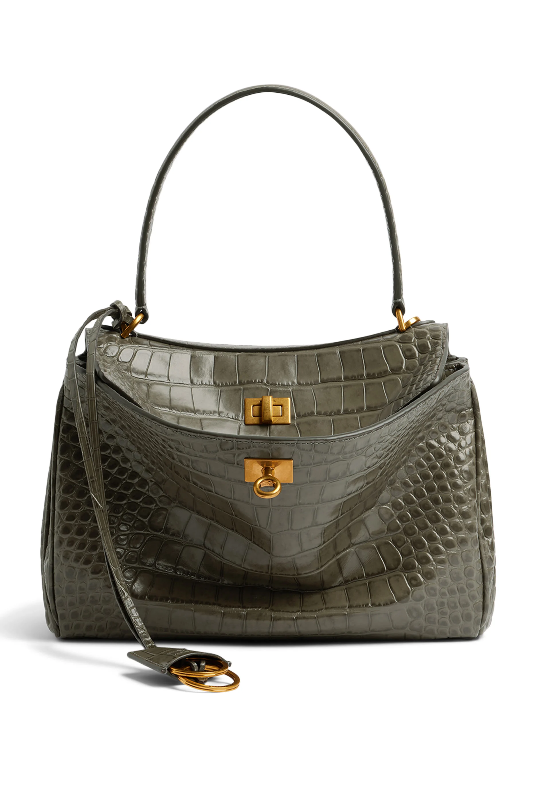 Rodeo Croc Embossed Handbag Small
