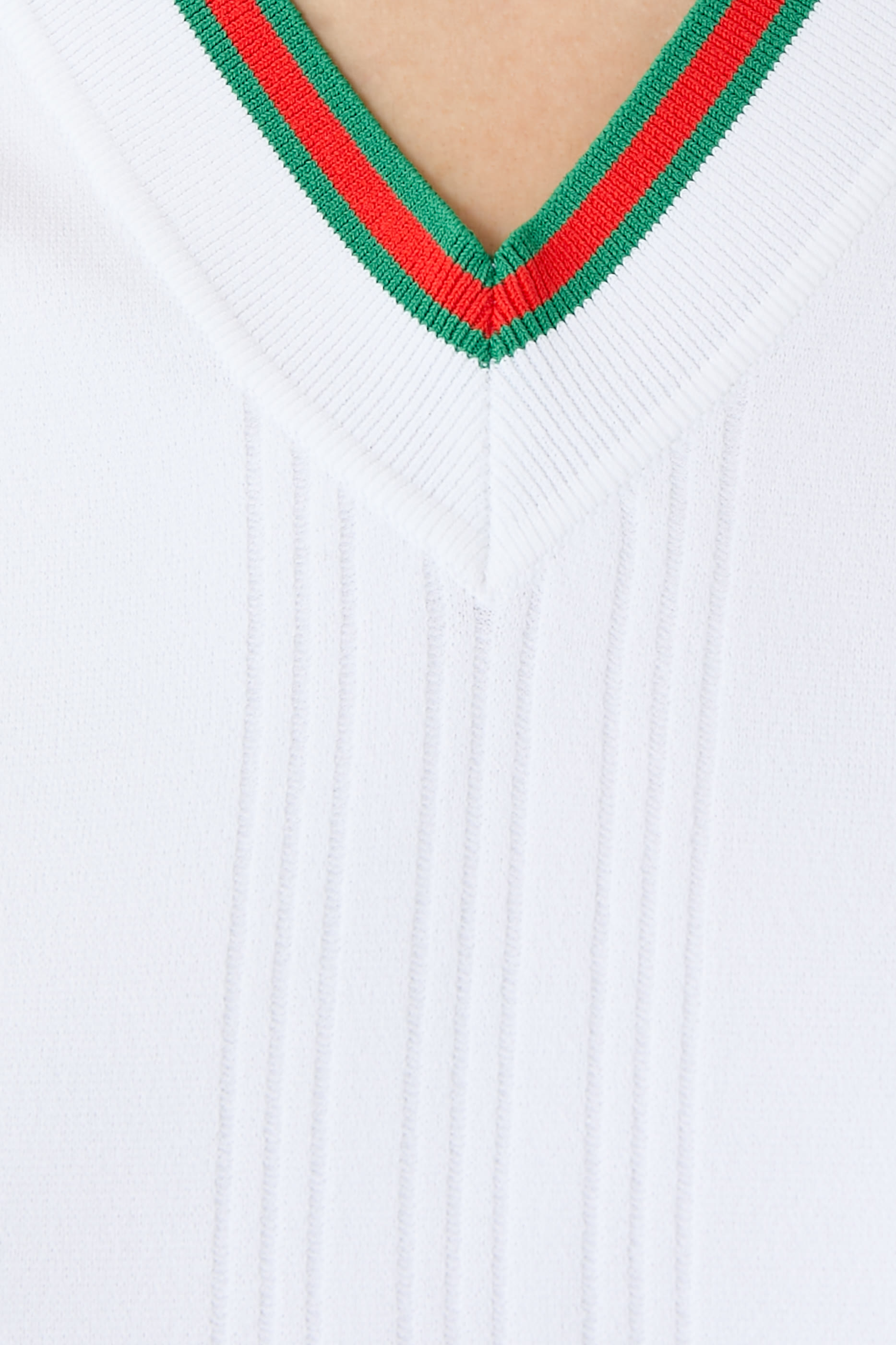 Vest Top with Web Trim