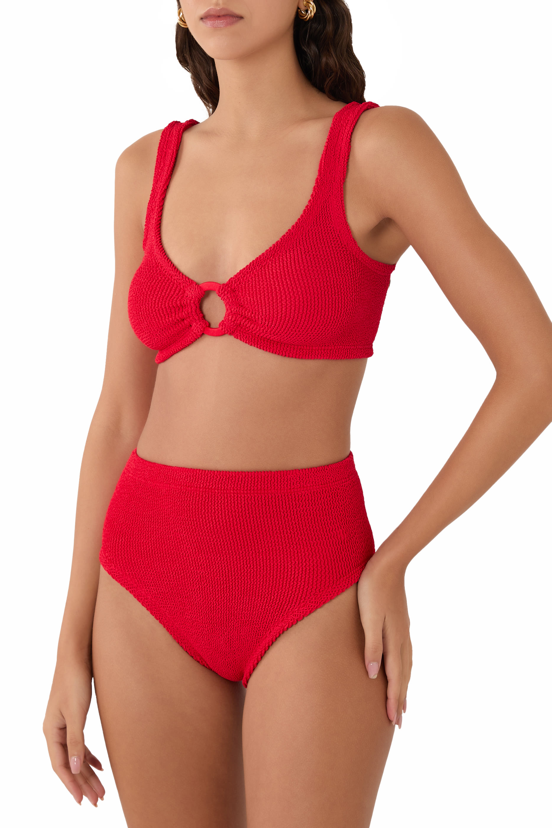  Nadine Bikini With Tonal Hoops