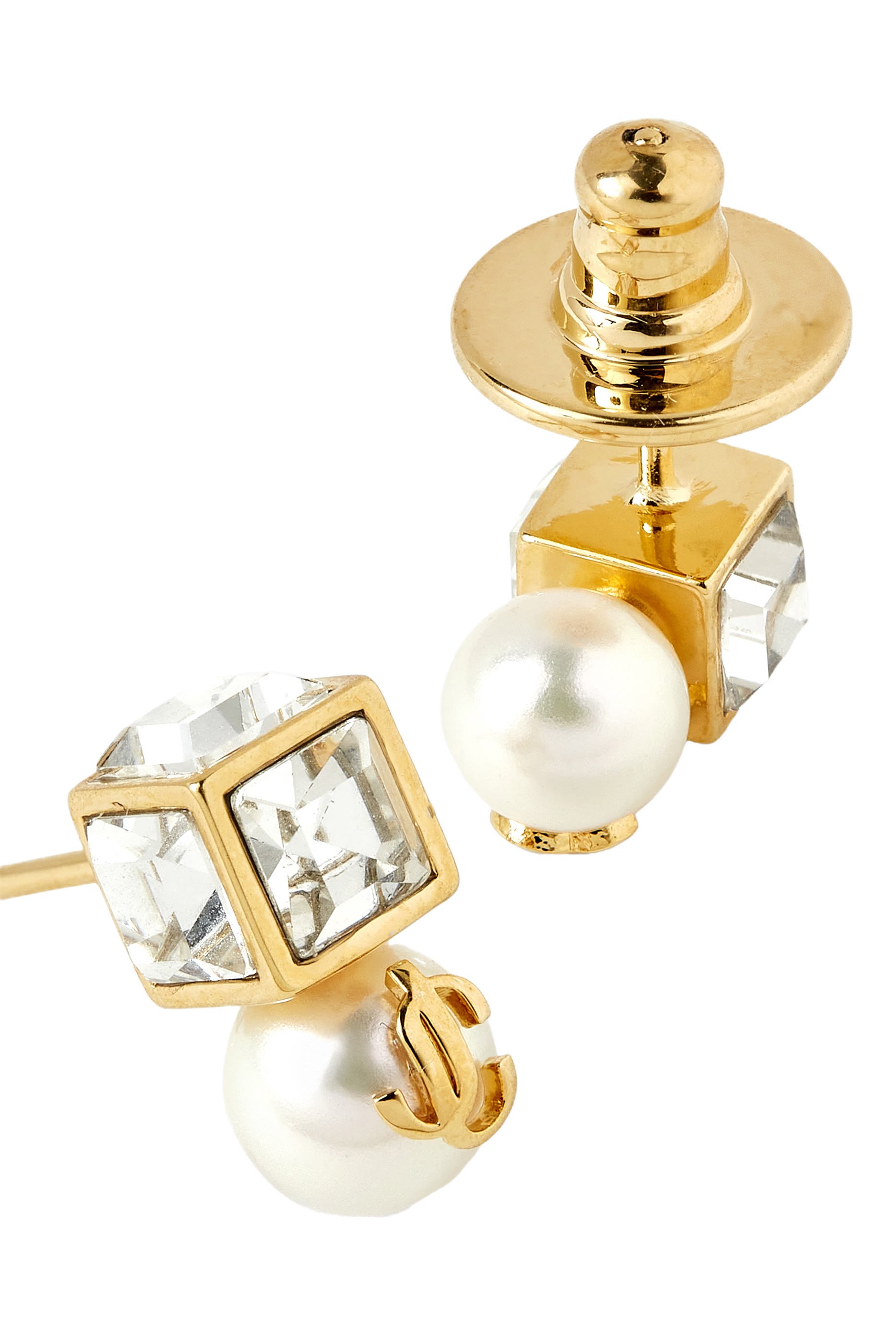 Pearl Cube Studs