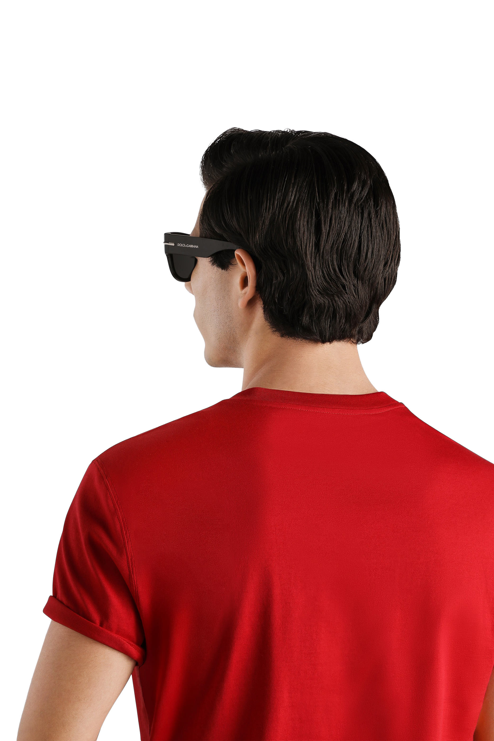  Cotton T-Shirt with Logo Embroidery