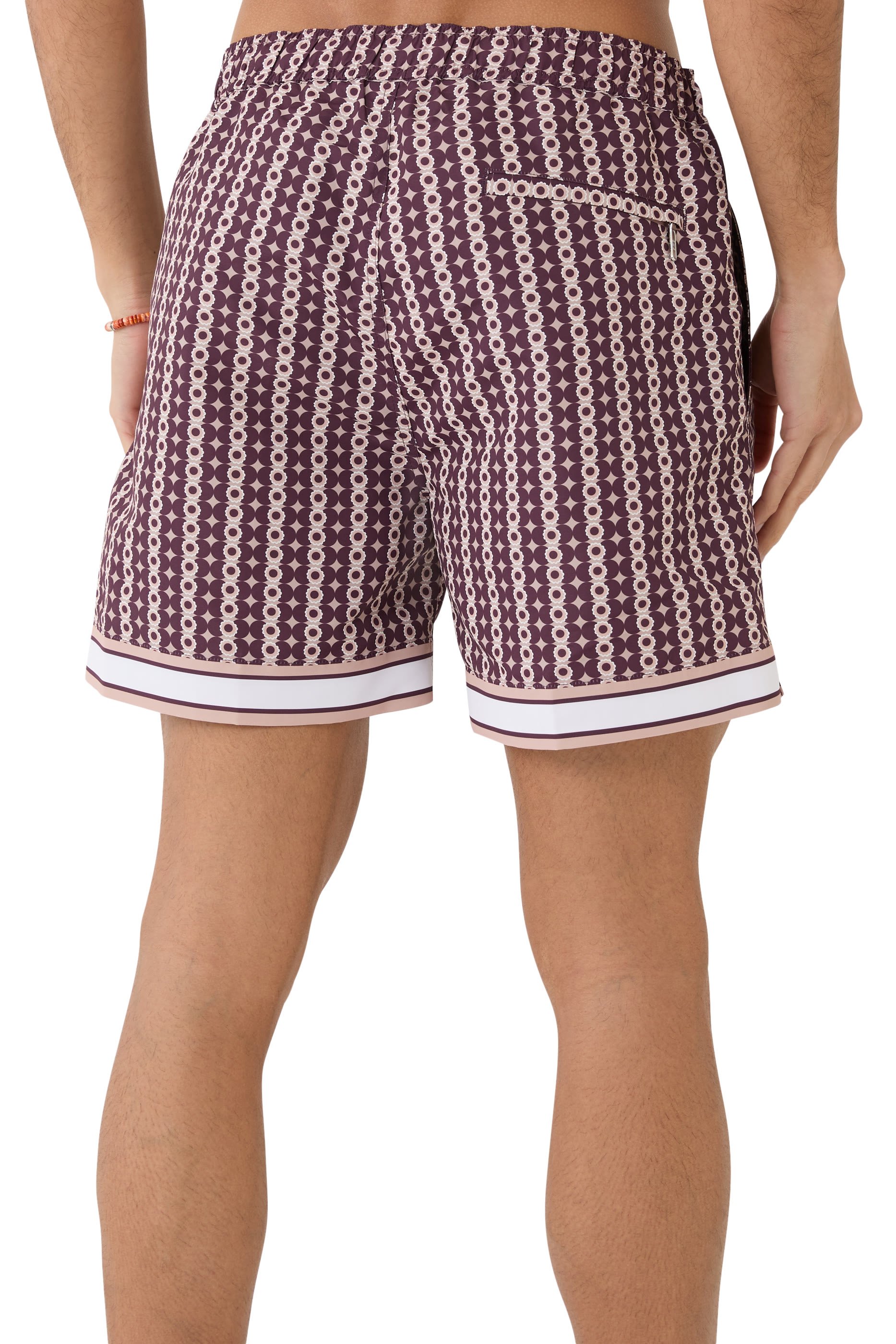 Pressoa Printed Swim Shorts