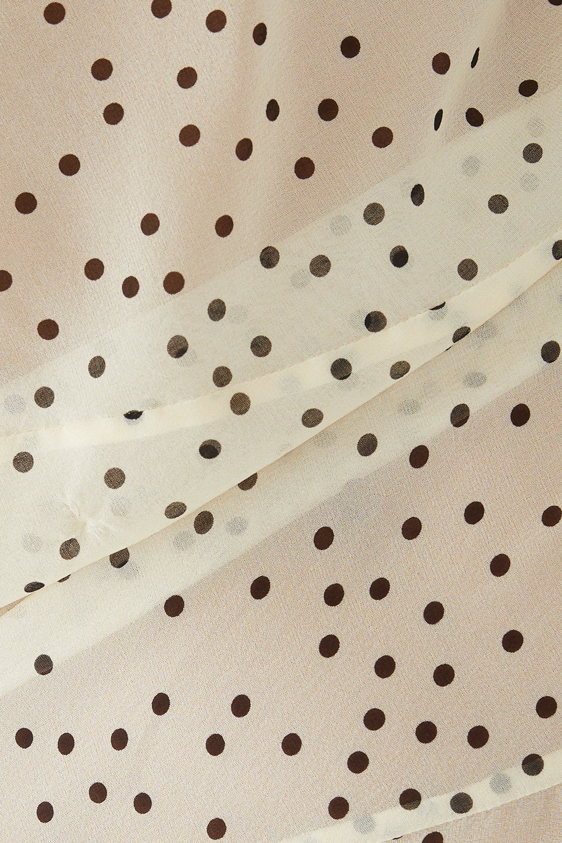  Puff Sleeve Mini Dress in Dots 