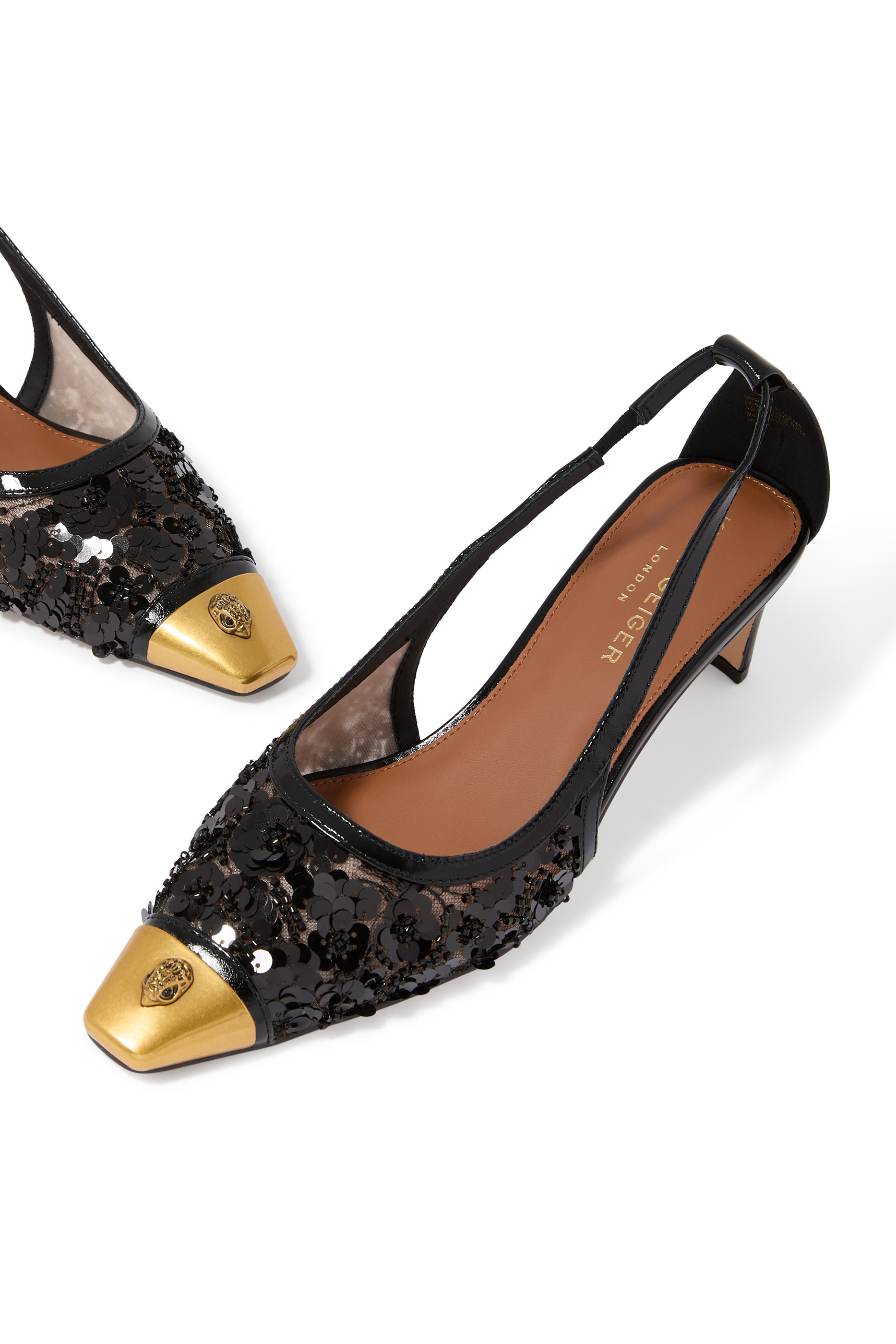 Regent 55 Low Open Court Mules