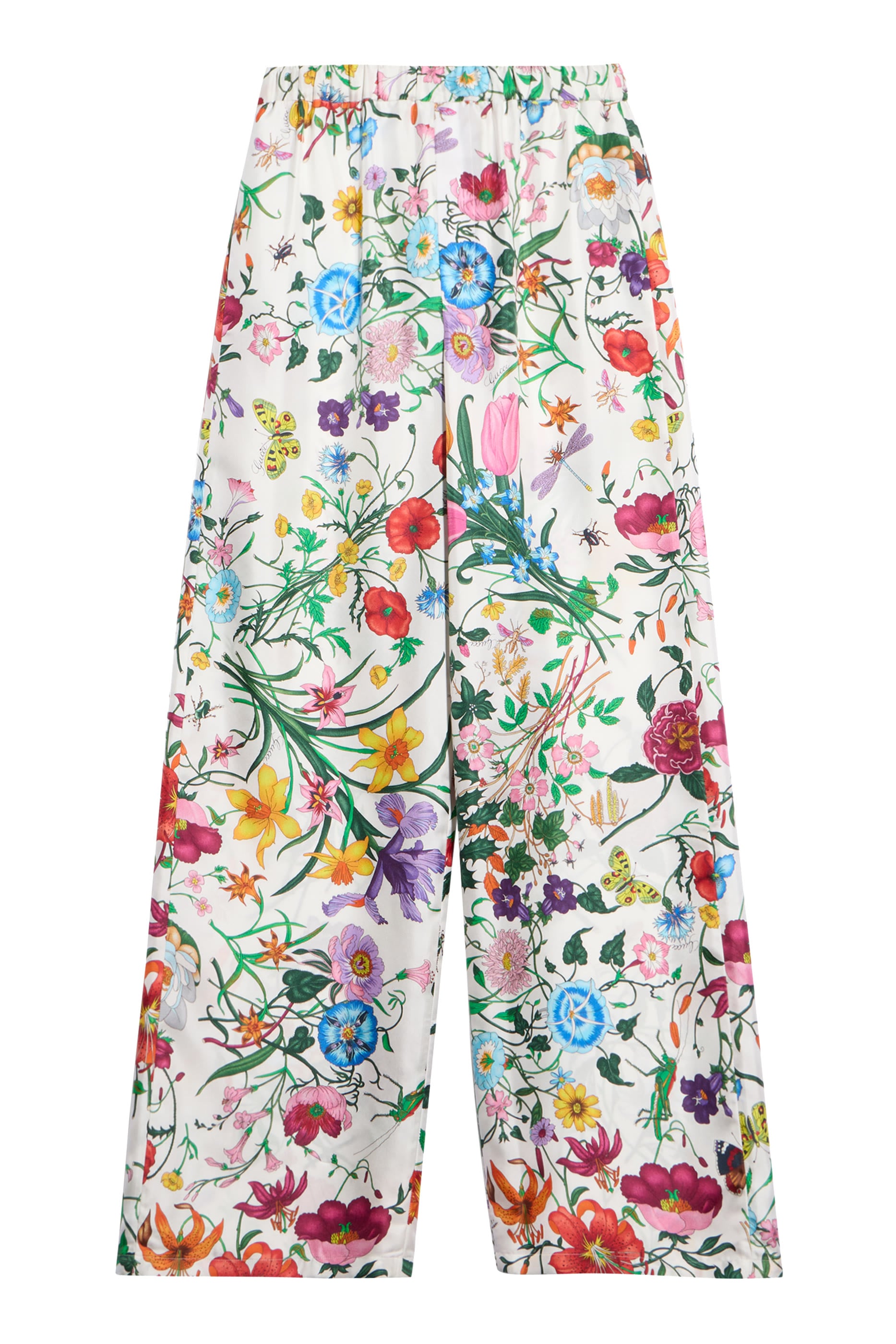Allover Flora Print Pants