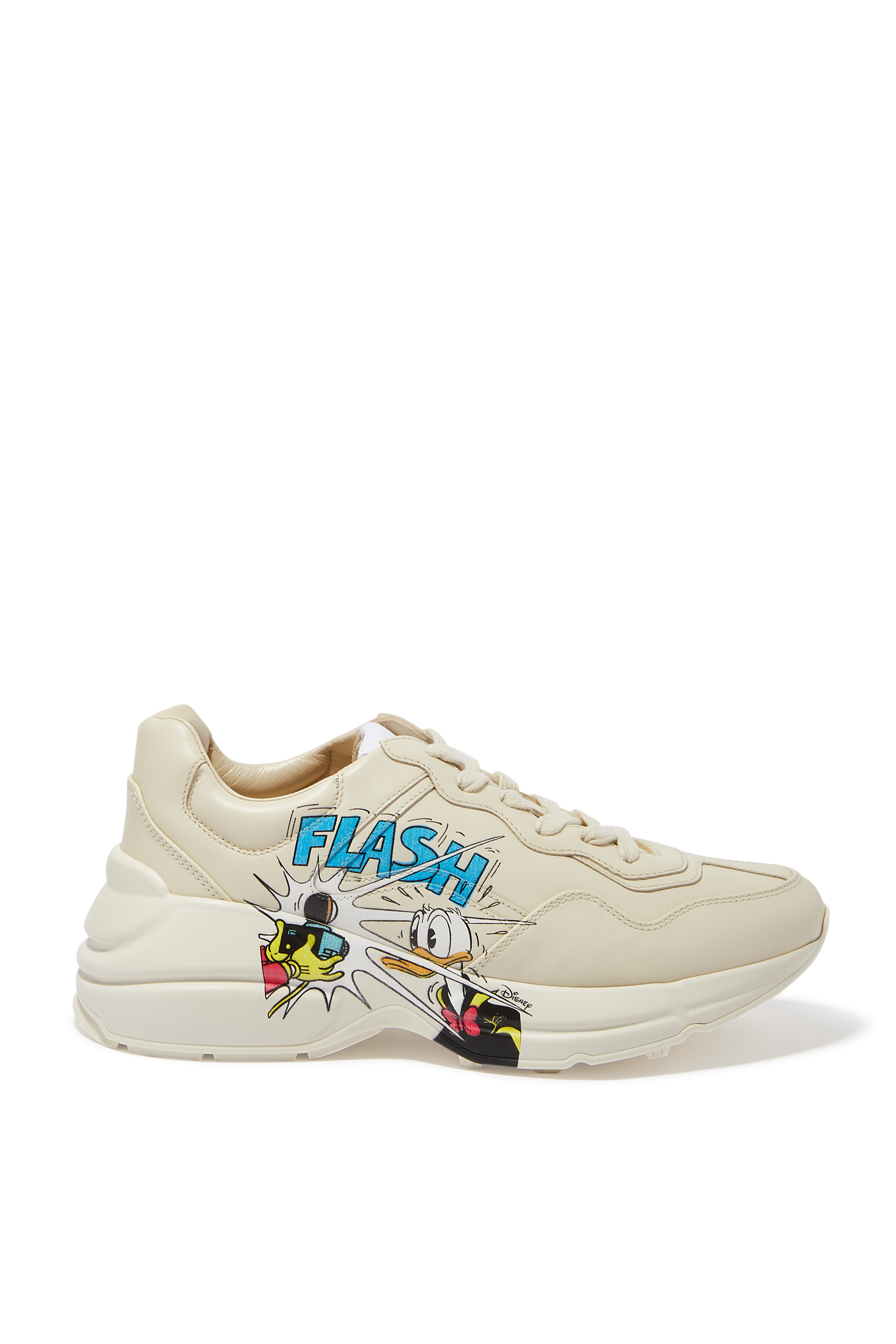 Disney x Gucci Donald Duck Rhyton Sneakers