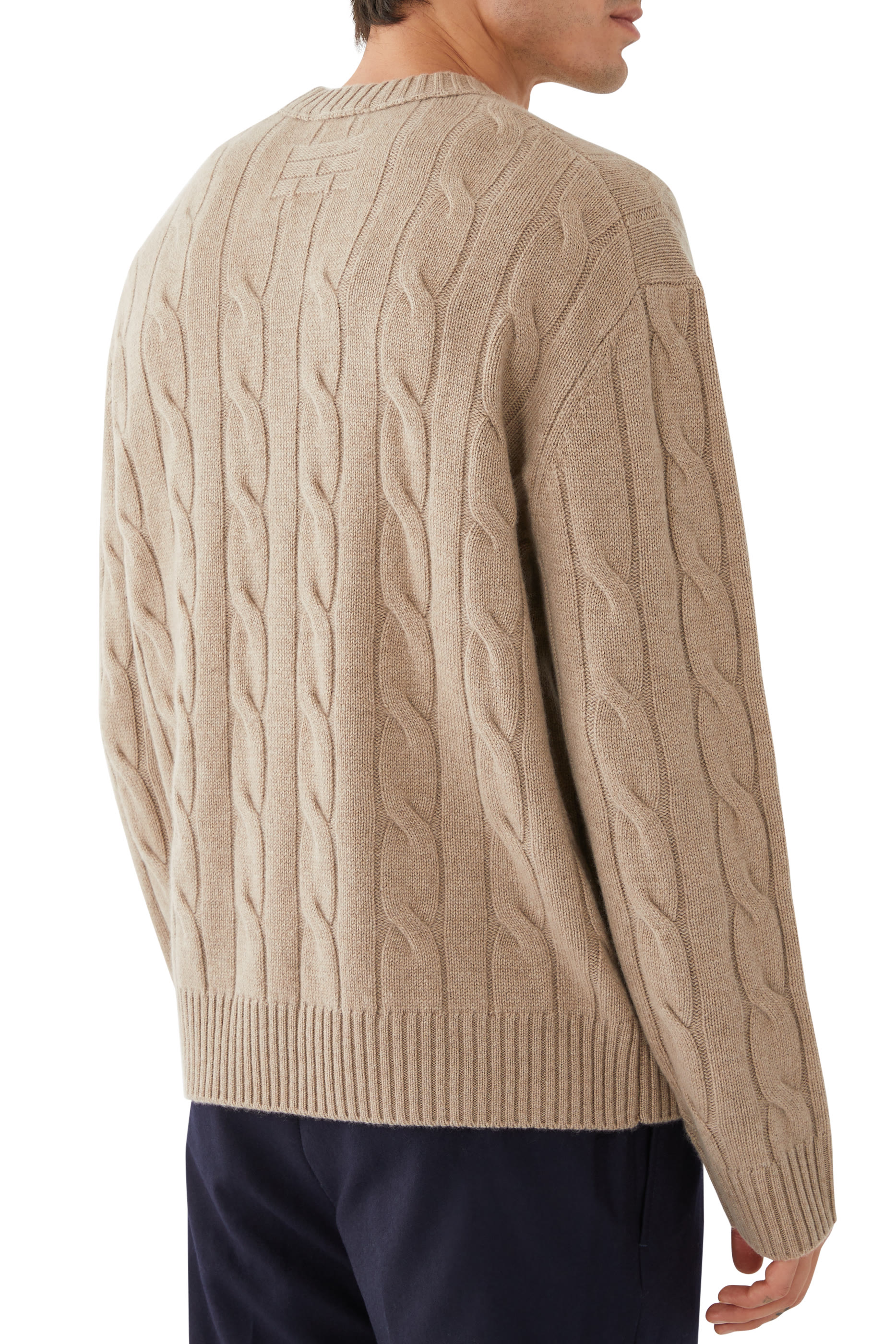 Cashmere Cable-Knit Sweater