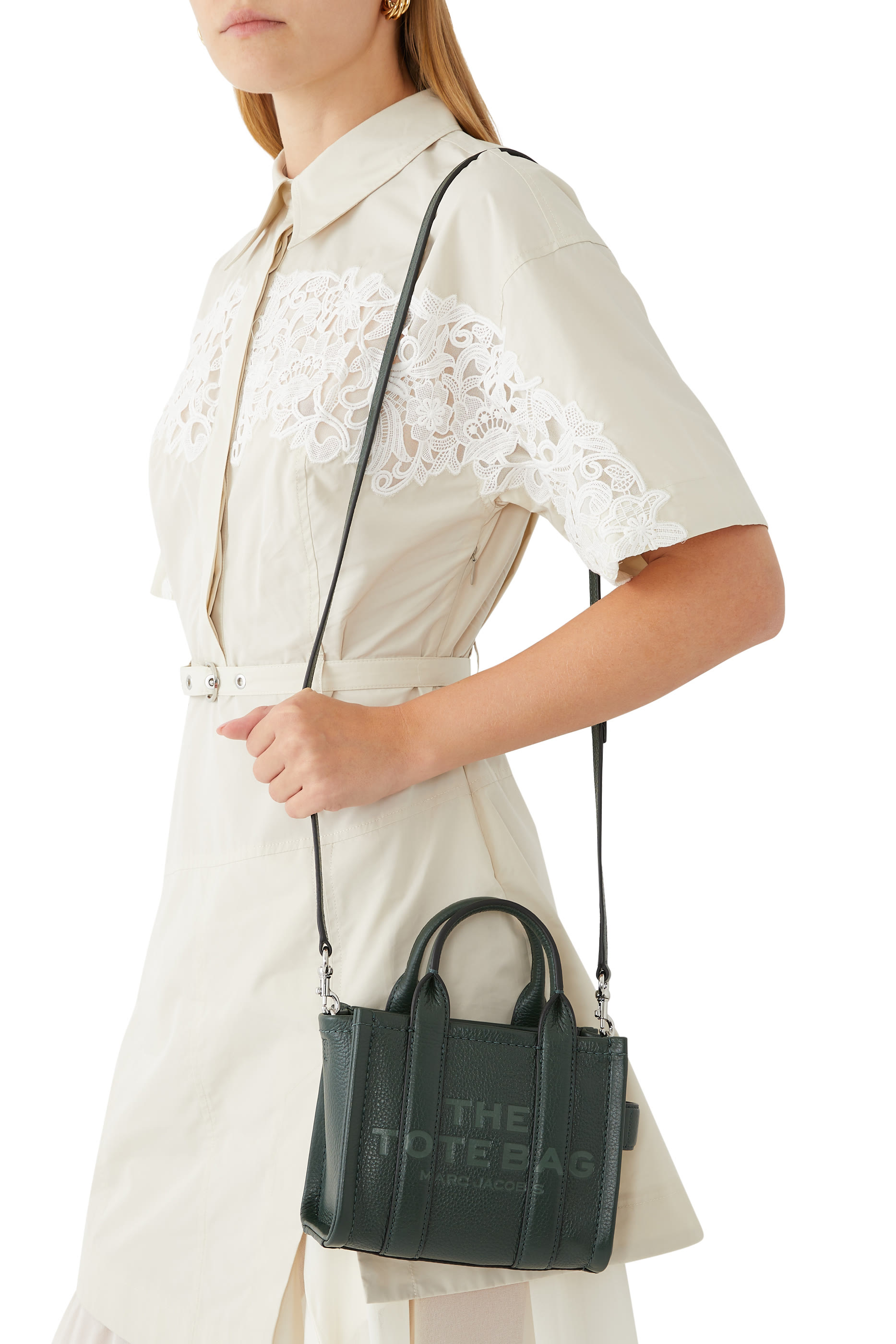 The Crossbody Tote Leather Bag