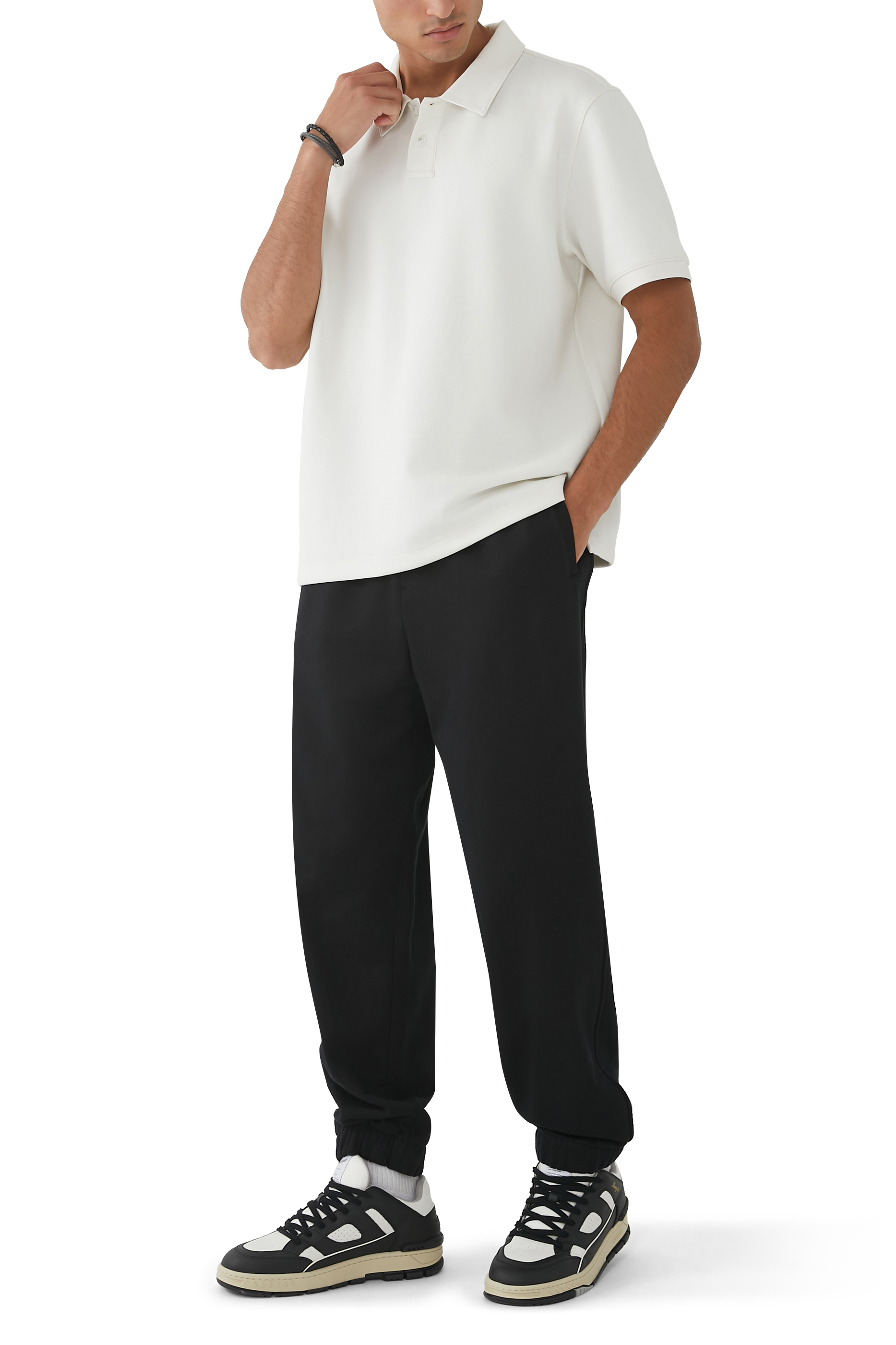 Loose-Fit Cotton Sweatpants