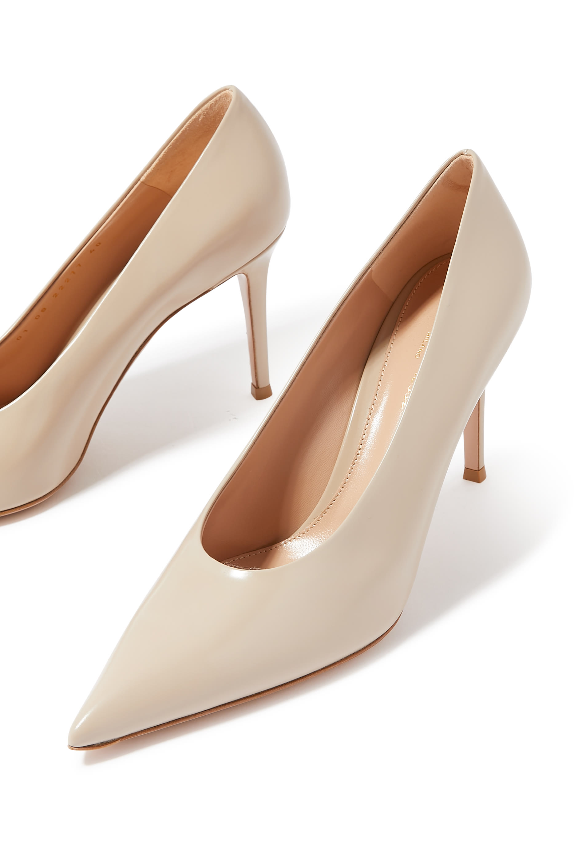 Tokio 85 Leather Pumps