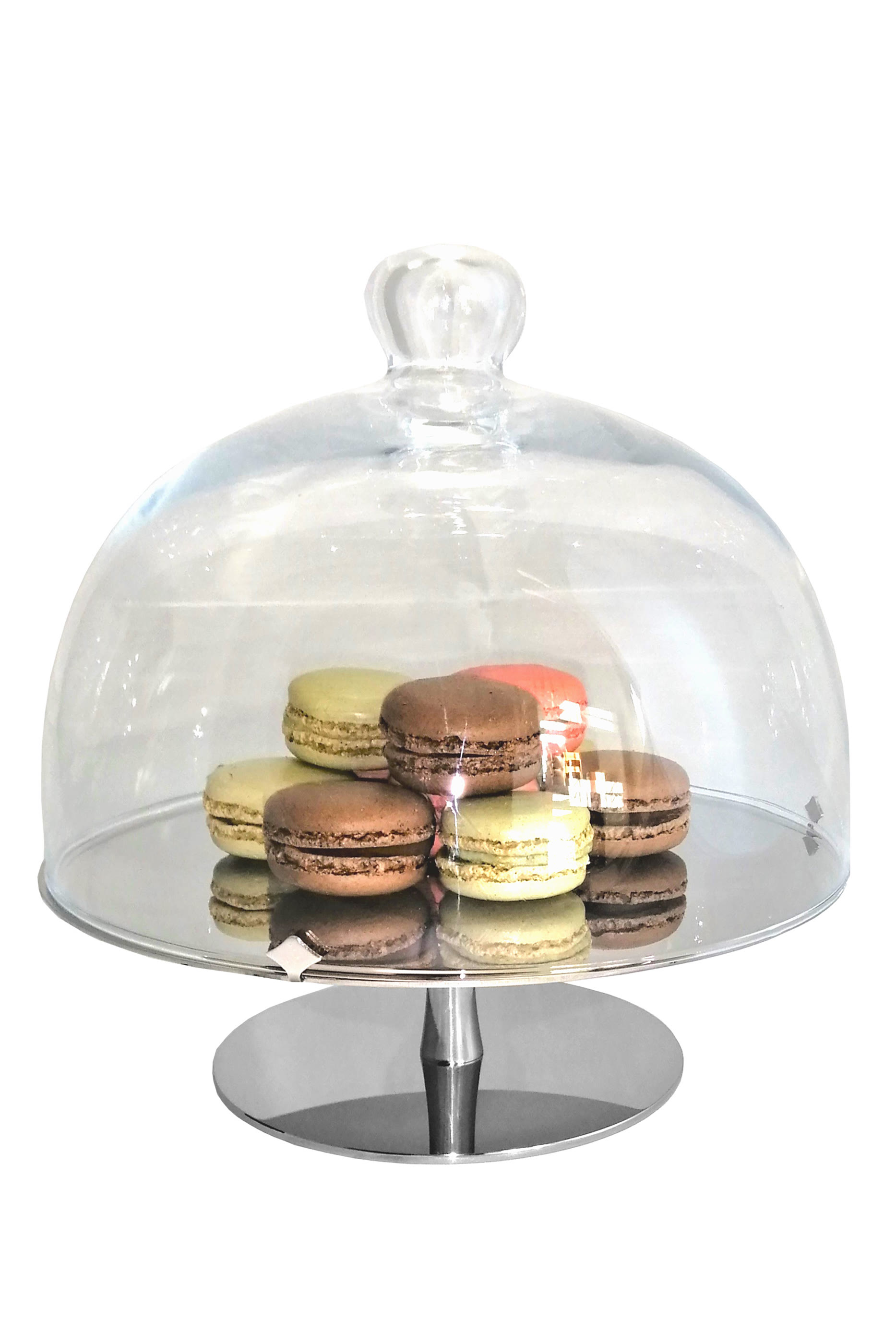 Cake Stand With Glass Dome