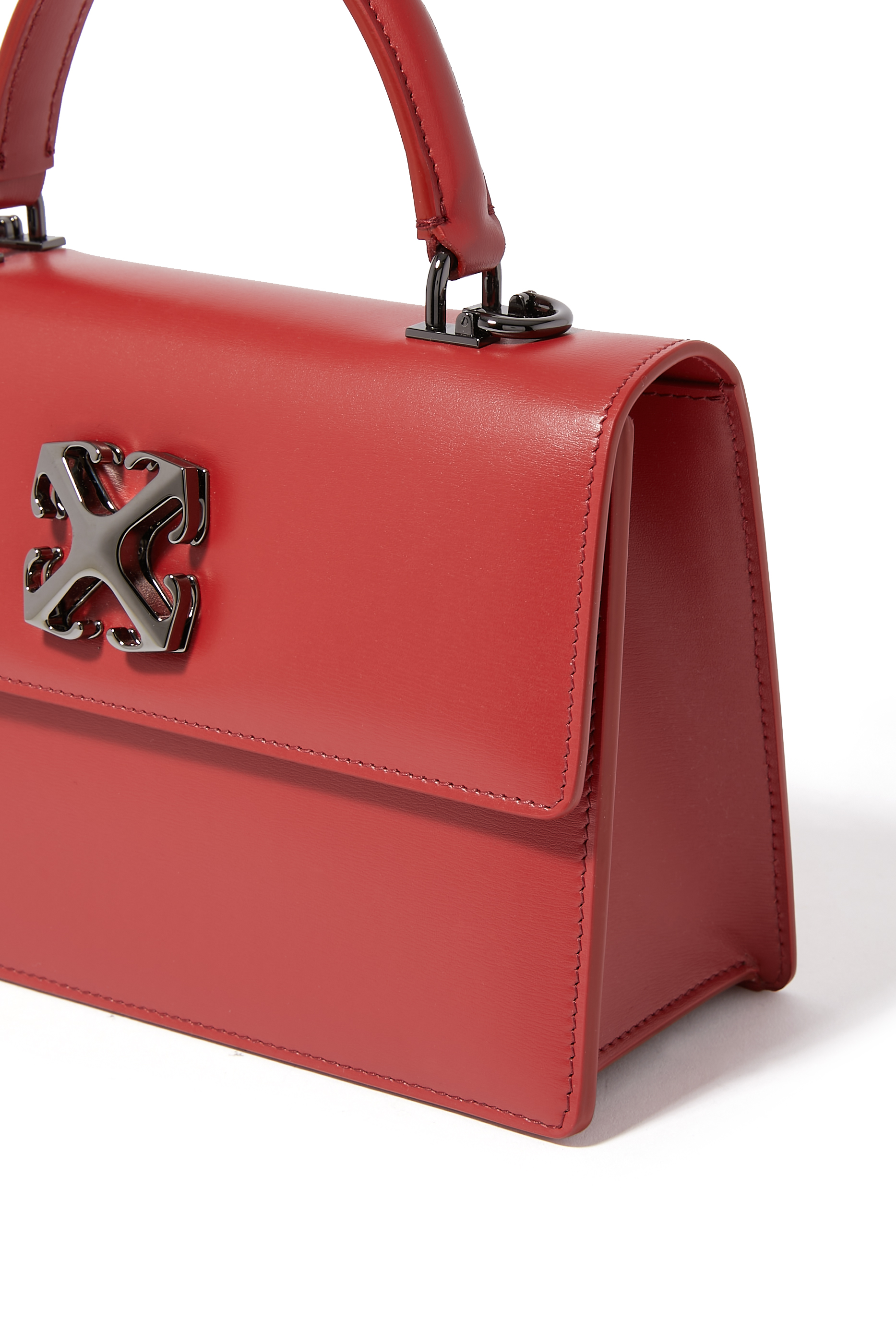 Jitney 1.4 Leather Top Handle Bag