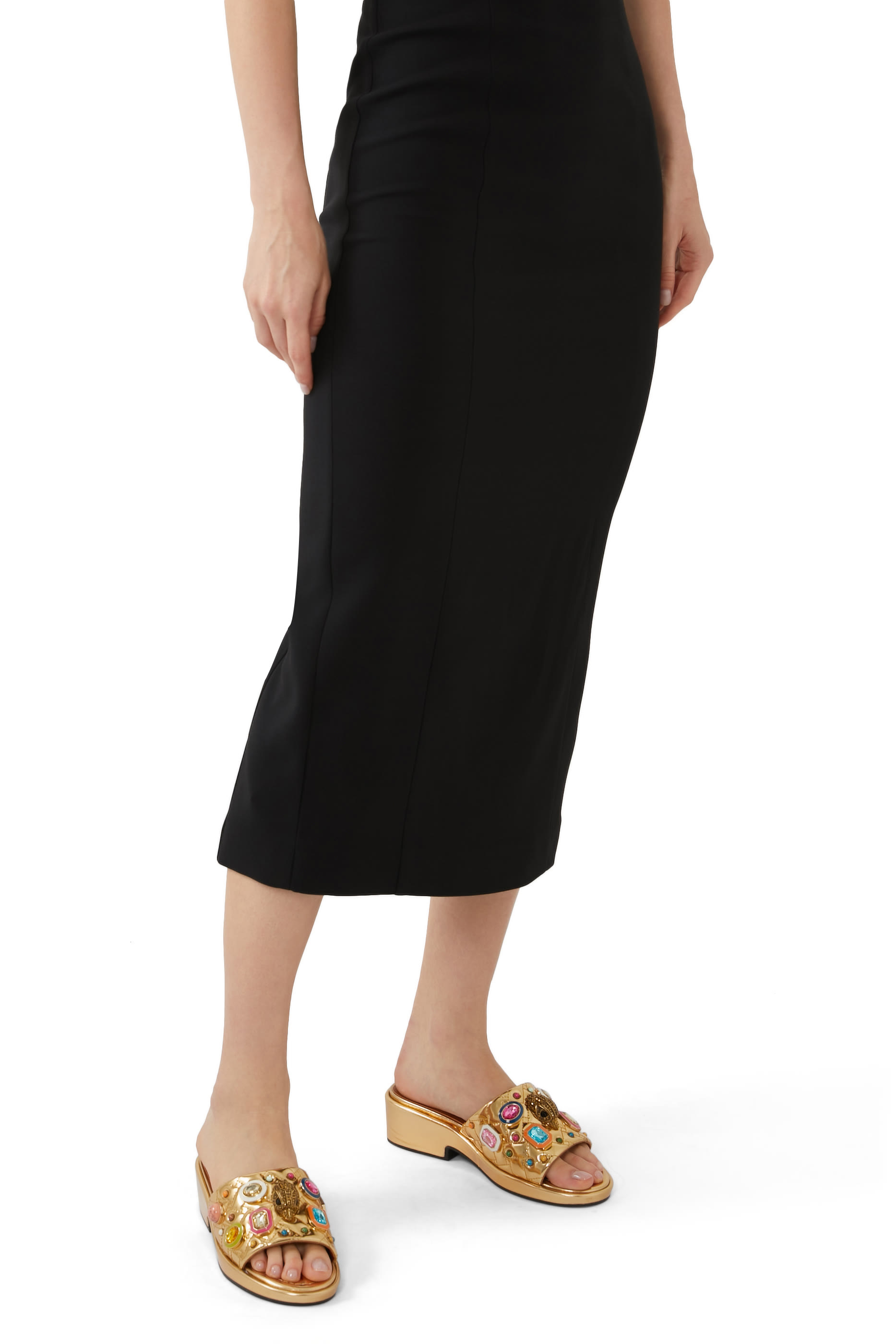 Multi Gem 50 Flatform Sandals