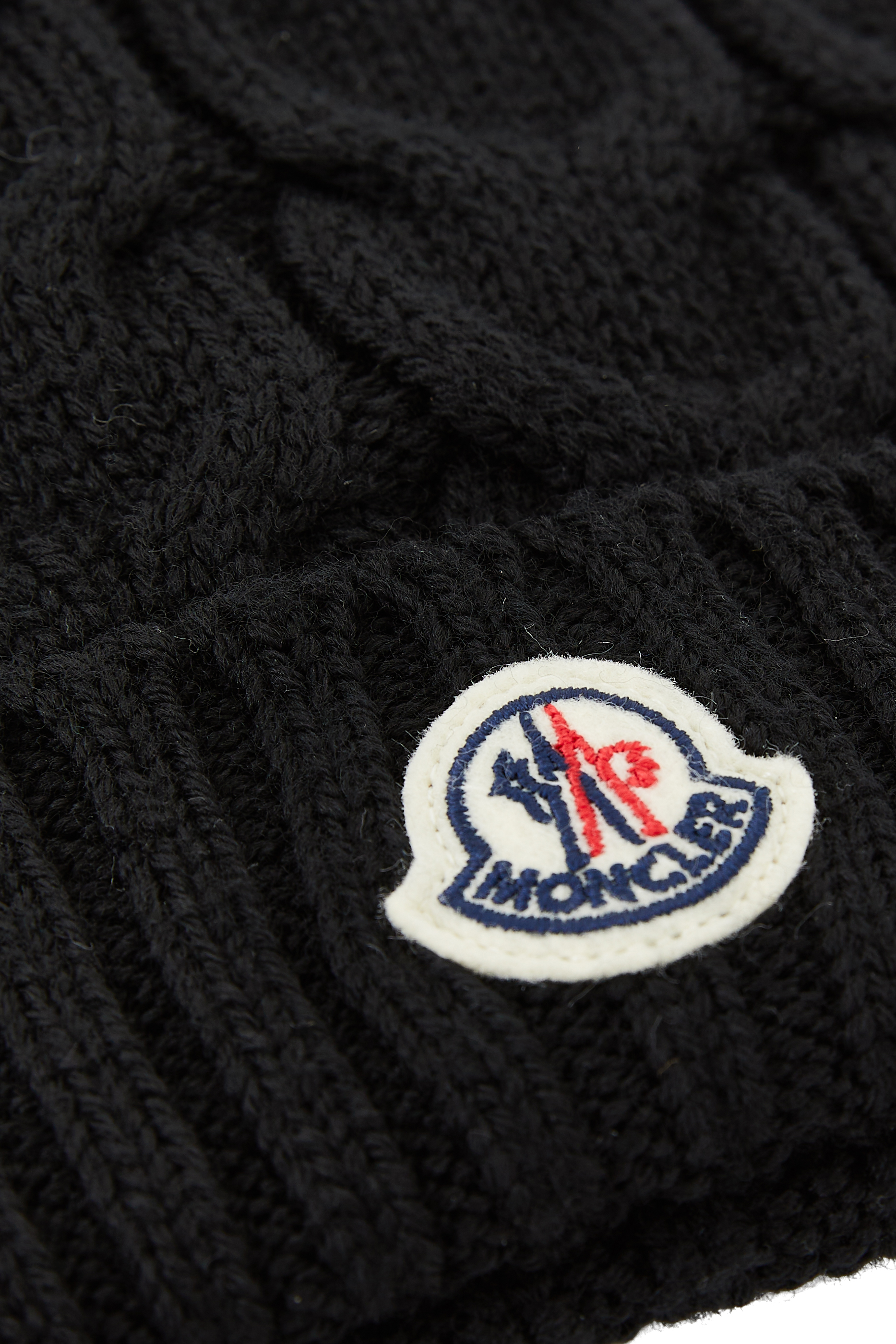 Kids Cable Knit Wool Beanie