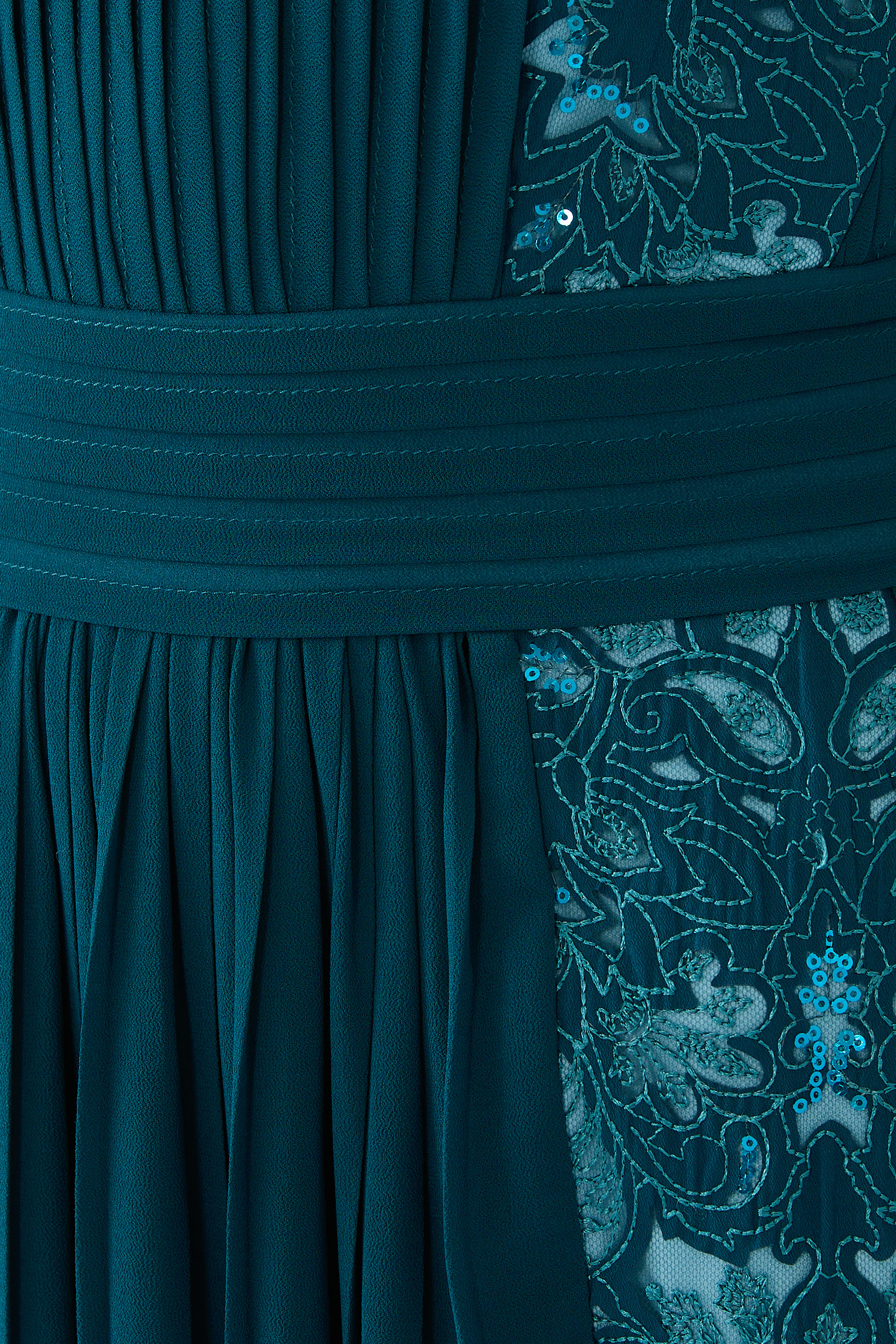 Althea Sequin Embroidered Gown