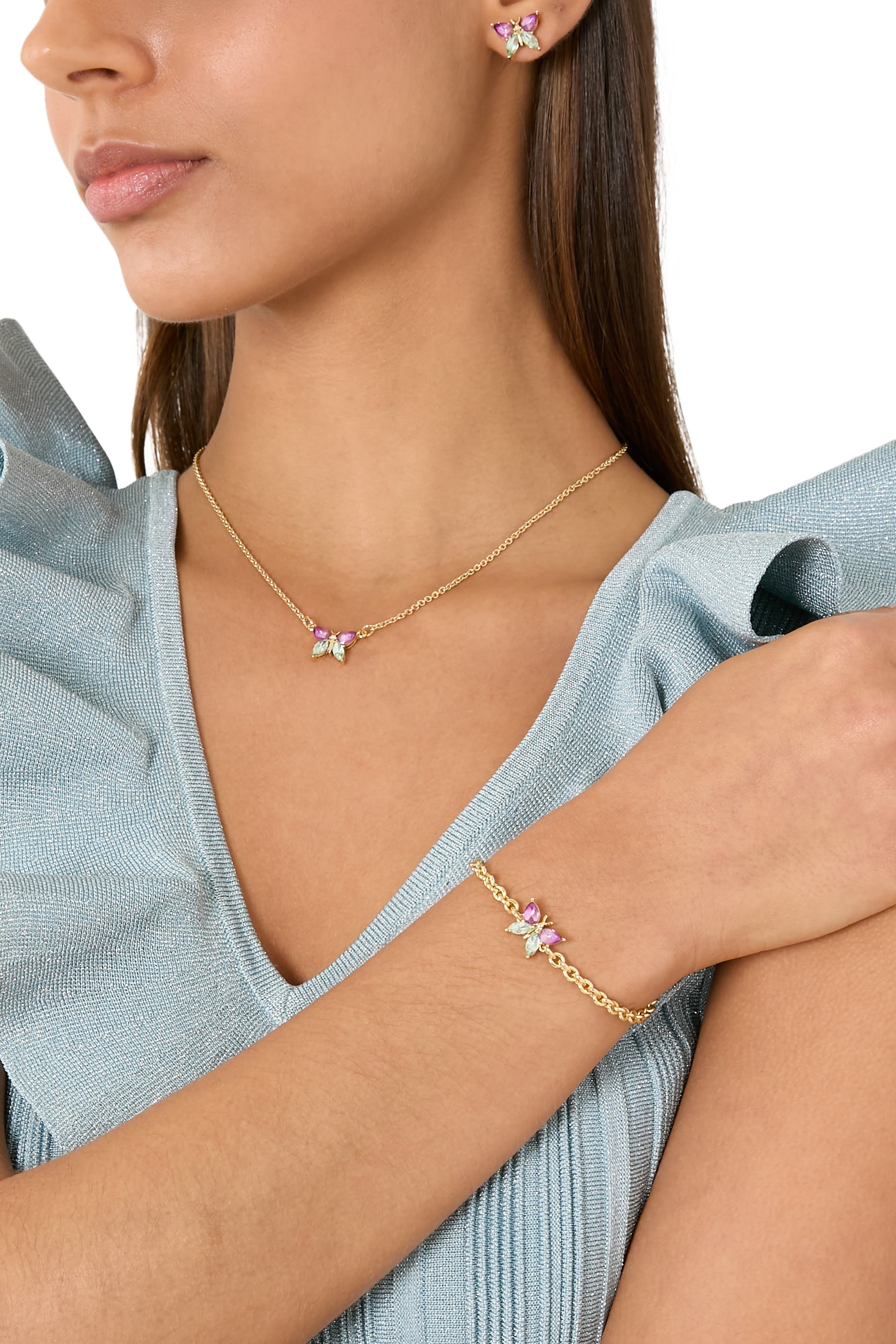 Small Butterfly Stud Earrings