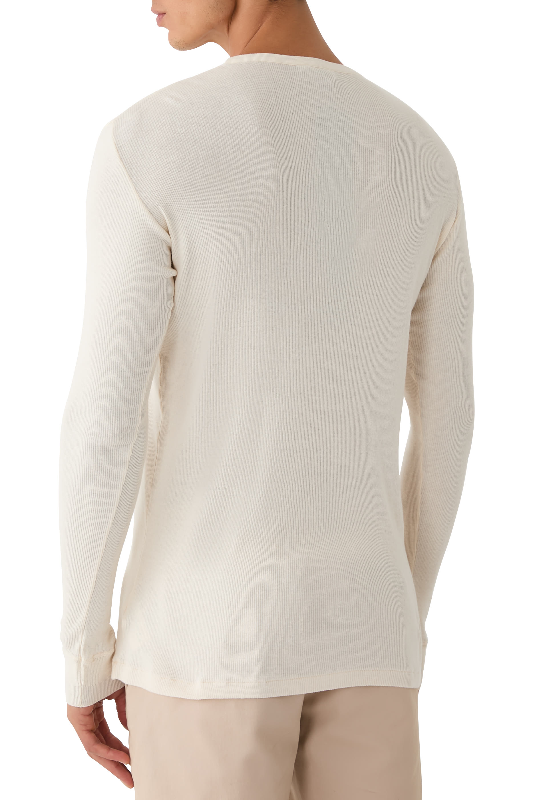 Organic Soft Rib Henley T-Shirt