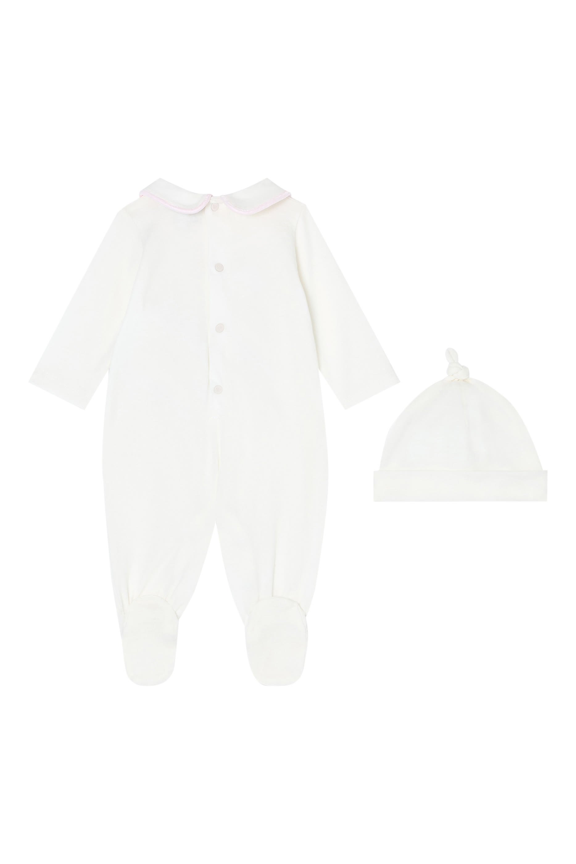 Kids Mercerized Jersey Beanie and Onesie Set