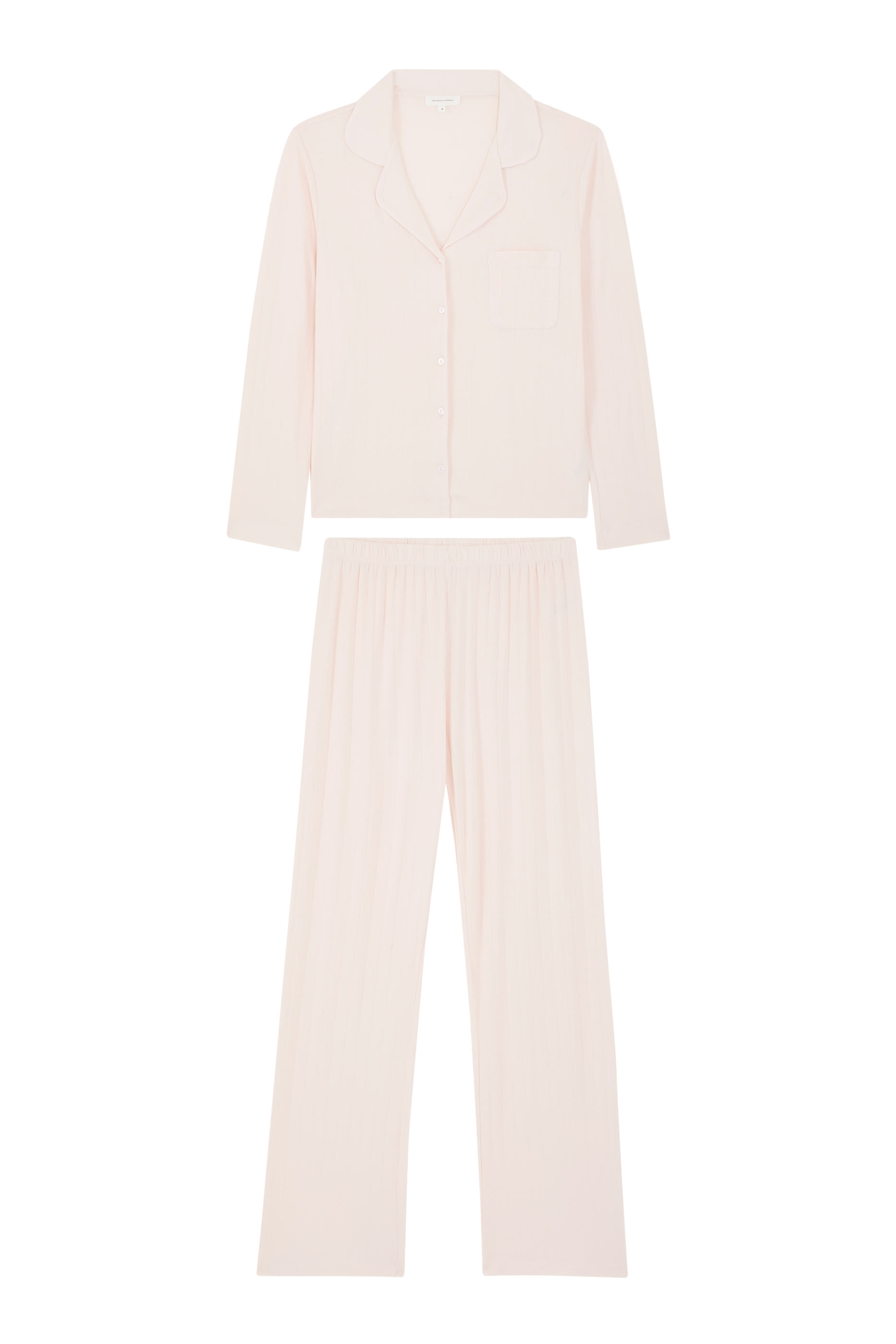 Jersey Classic Flat Rib Pajama Set