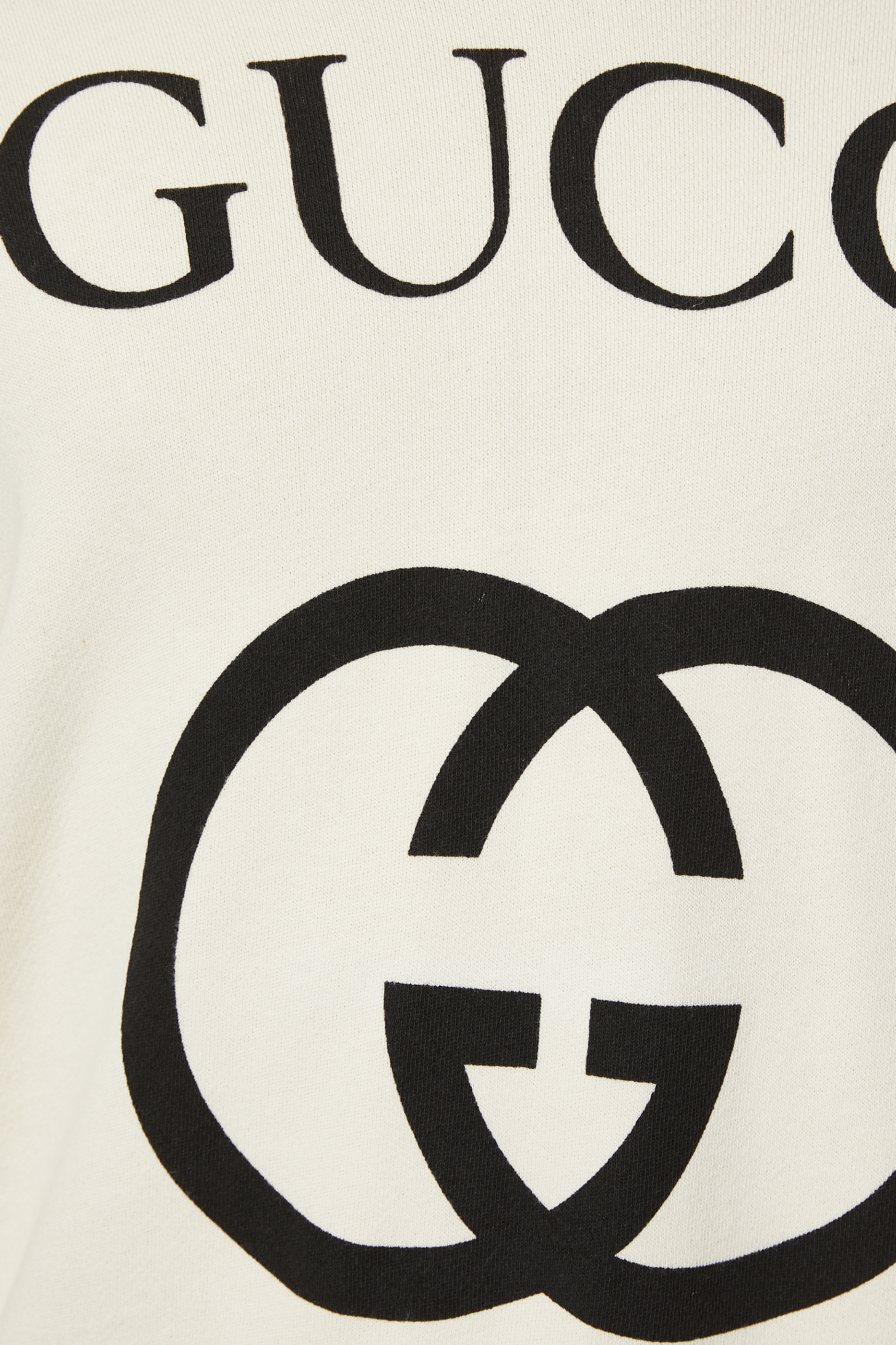 Hooded sweatshirt with Interlocking G