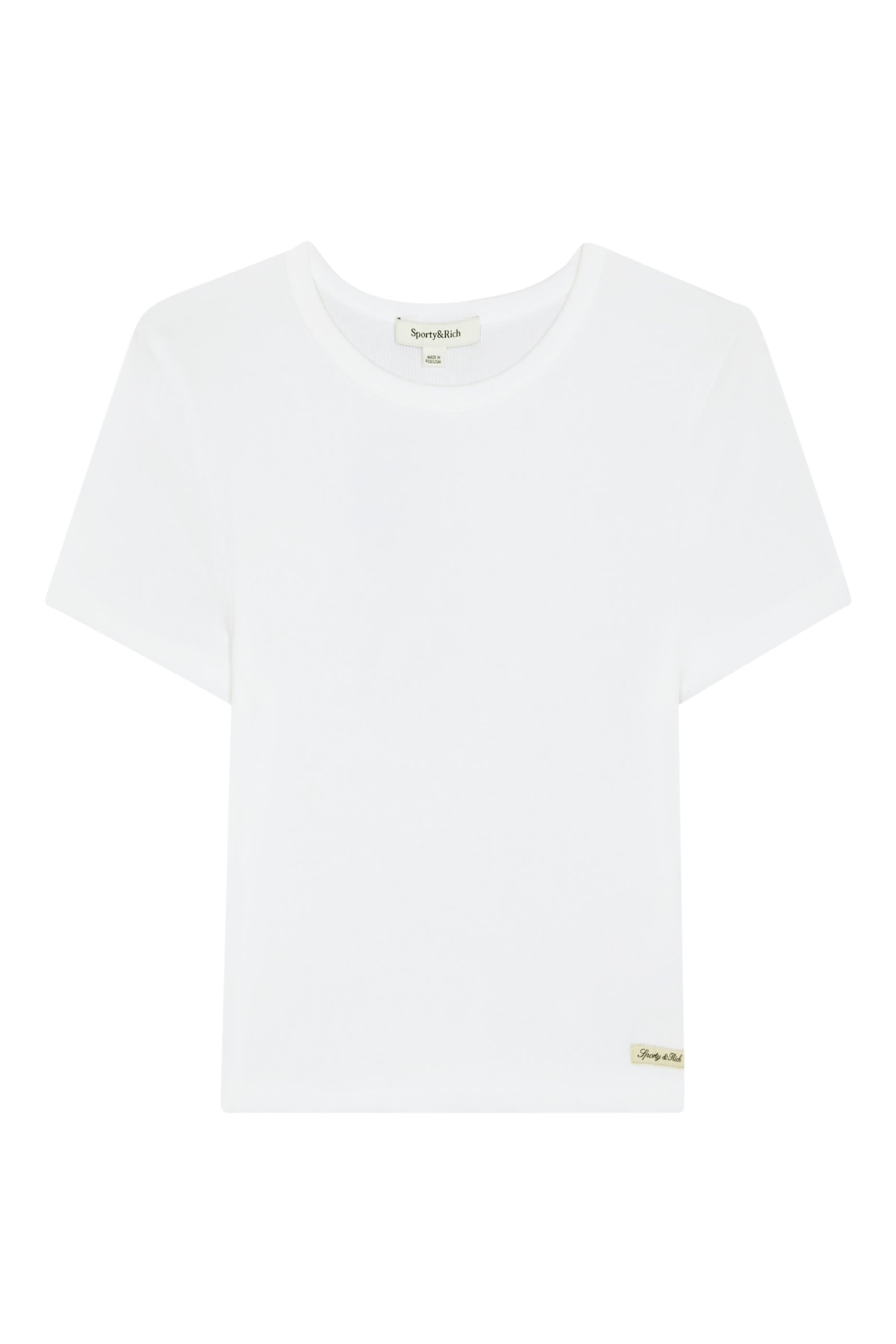  Signature Logo Ribbed Baby T-Shirt