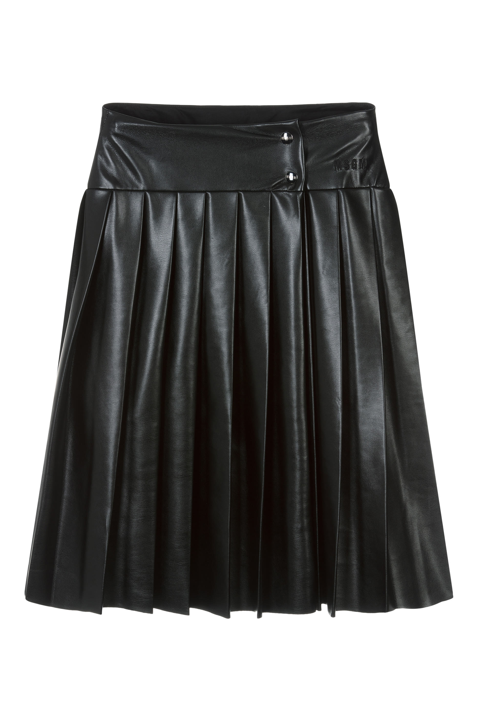 Kids Nappa Leather Skirt