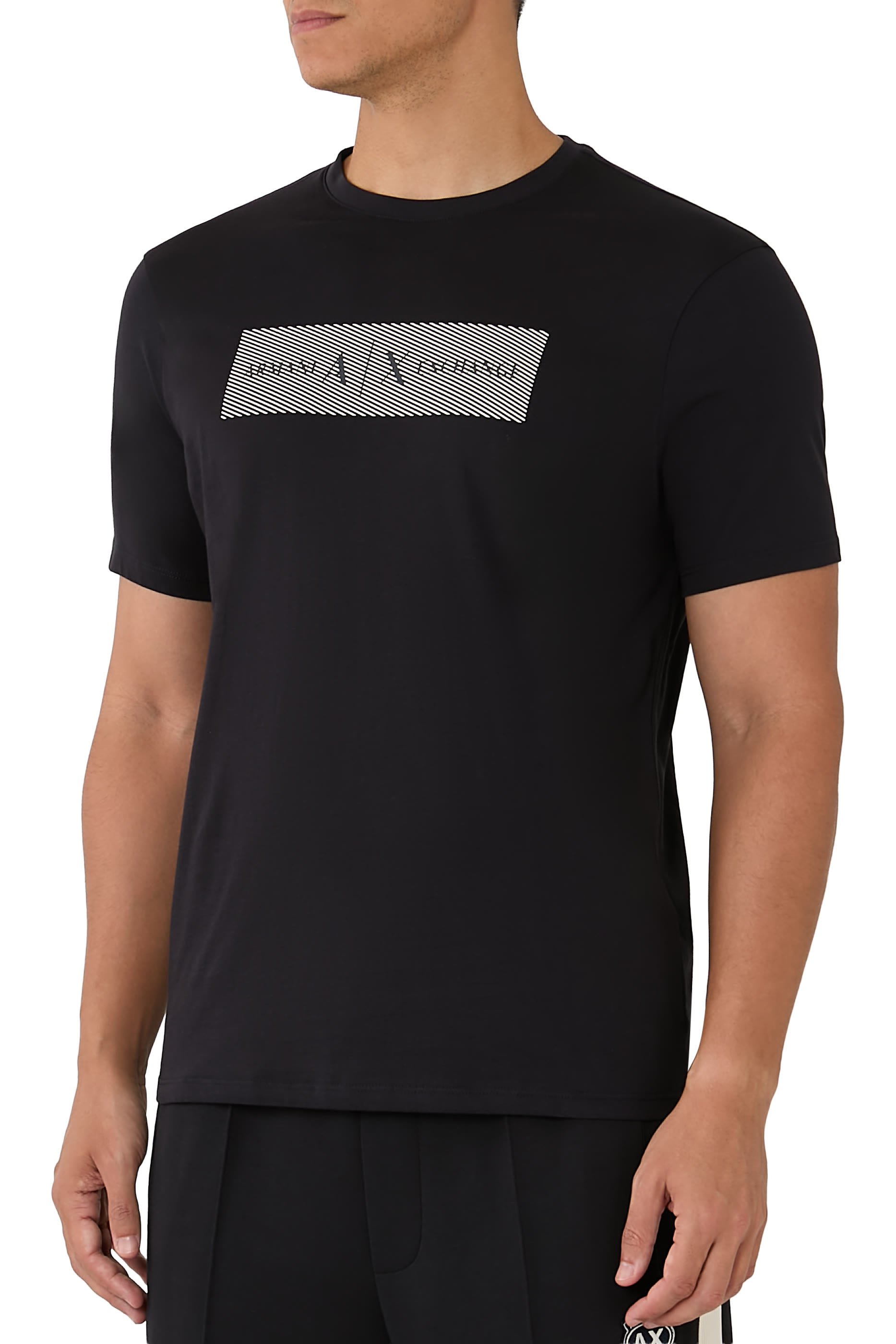 AX Logo Slim-Fit T-Shirt