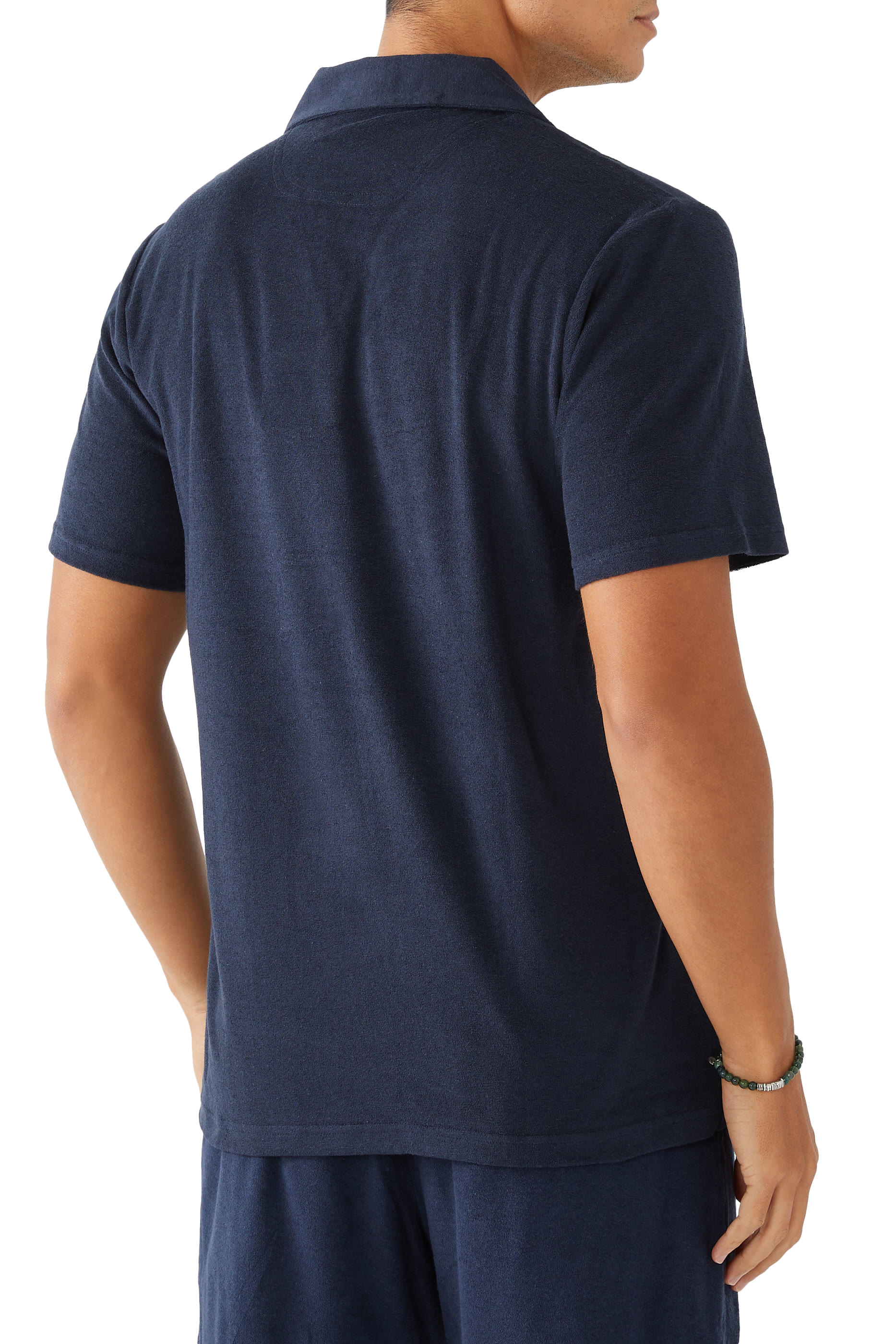 Faustino Terry Cotton Blend Polo