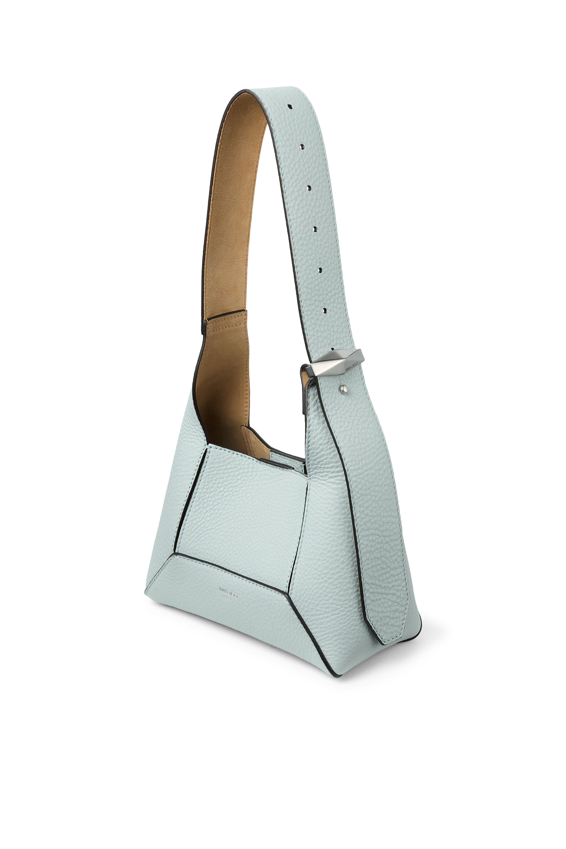 Diamond Hobo S Leather Shoulder Bag