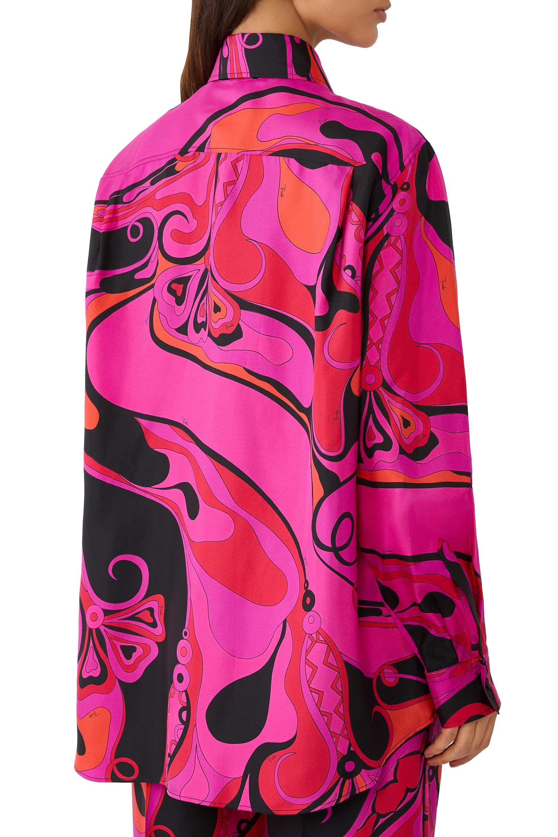 Orchidee Print Shirt