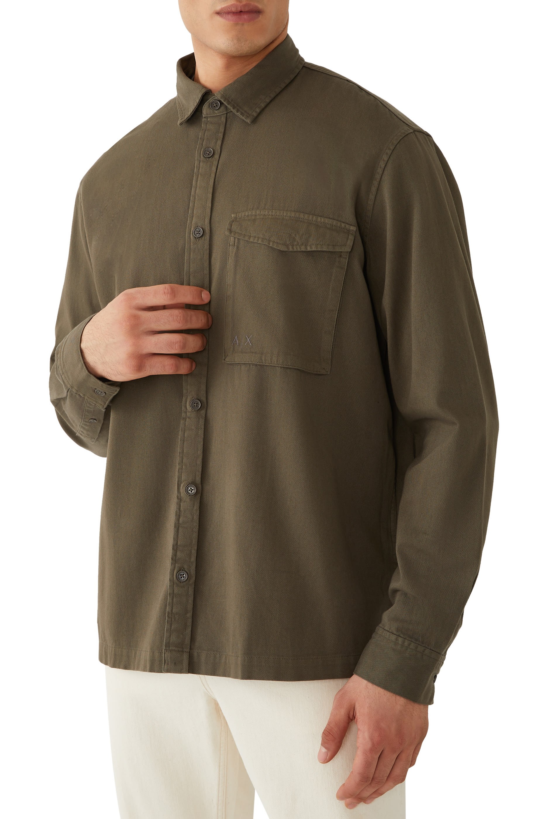 Urban Expedition Boxy-fit Cotton Shirt