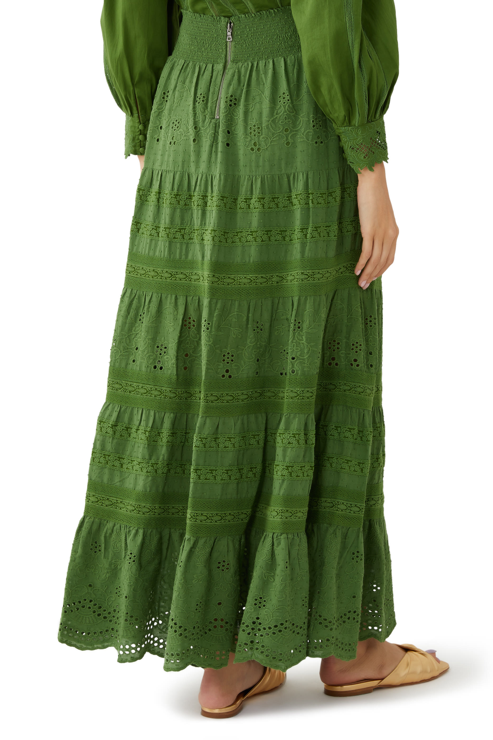 Aisha Tiered Maxi Skirt