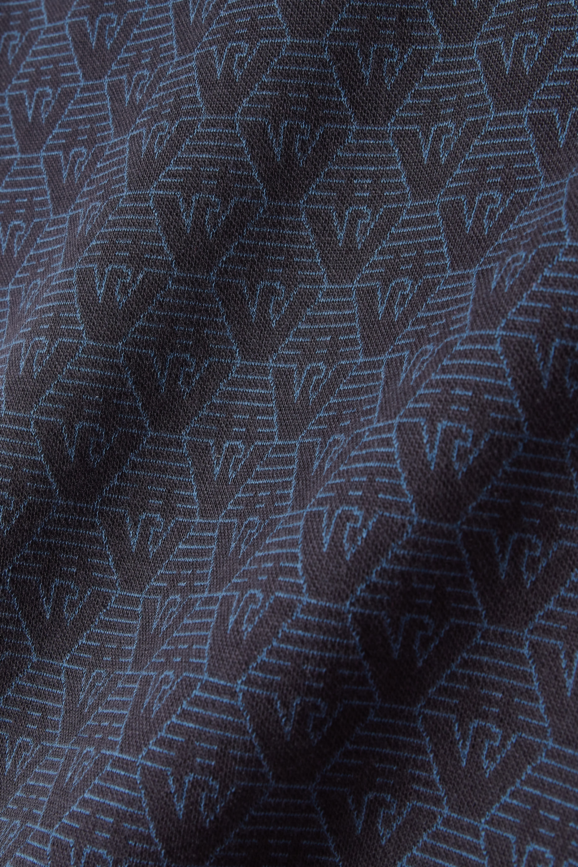 Kids All-Over Eagle Logo Jacquard Jersey T-Shirt