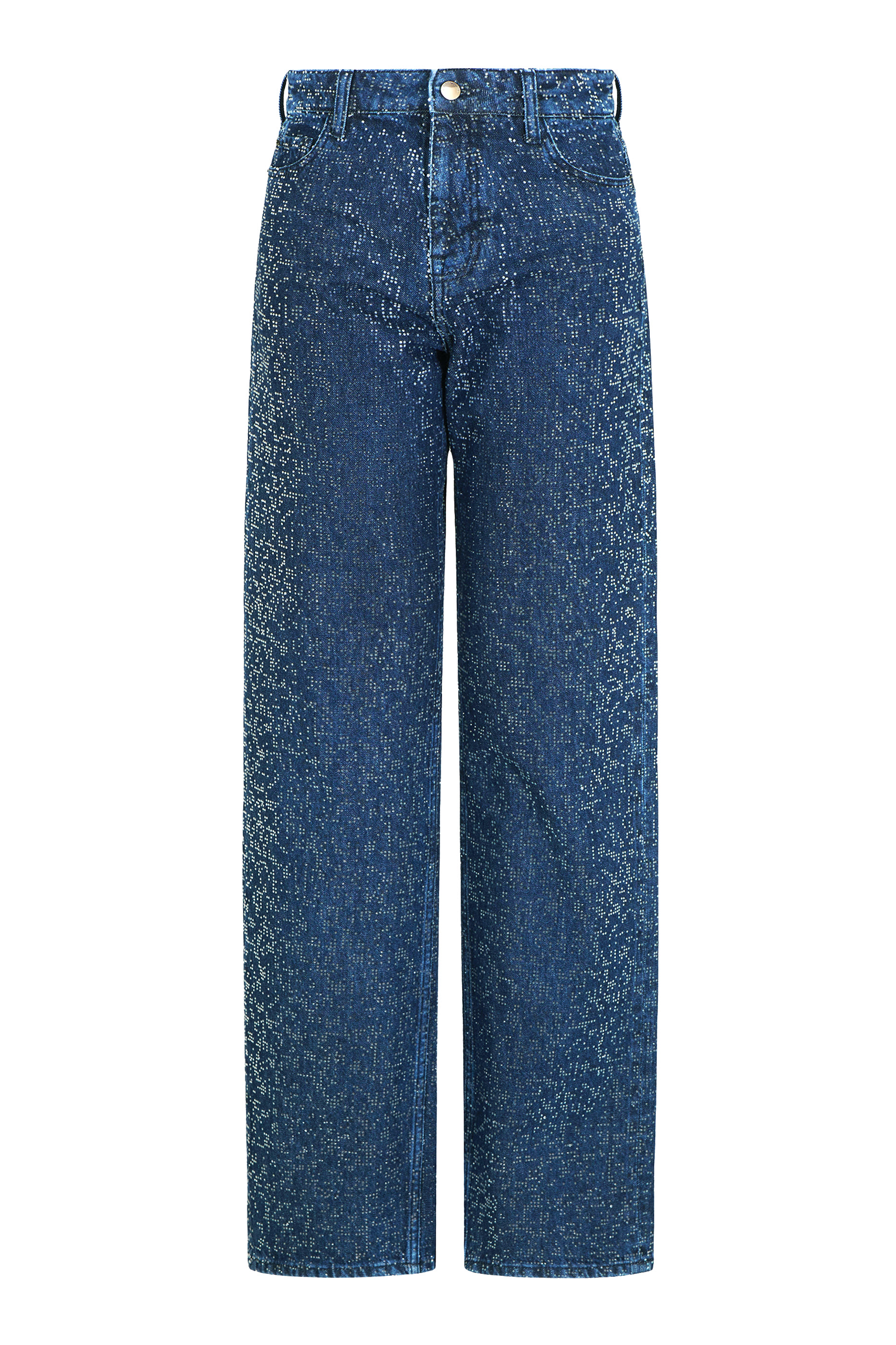  Straight-Leg Denim Jeans