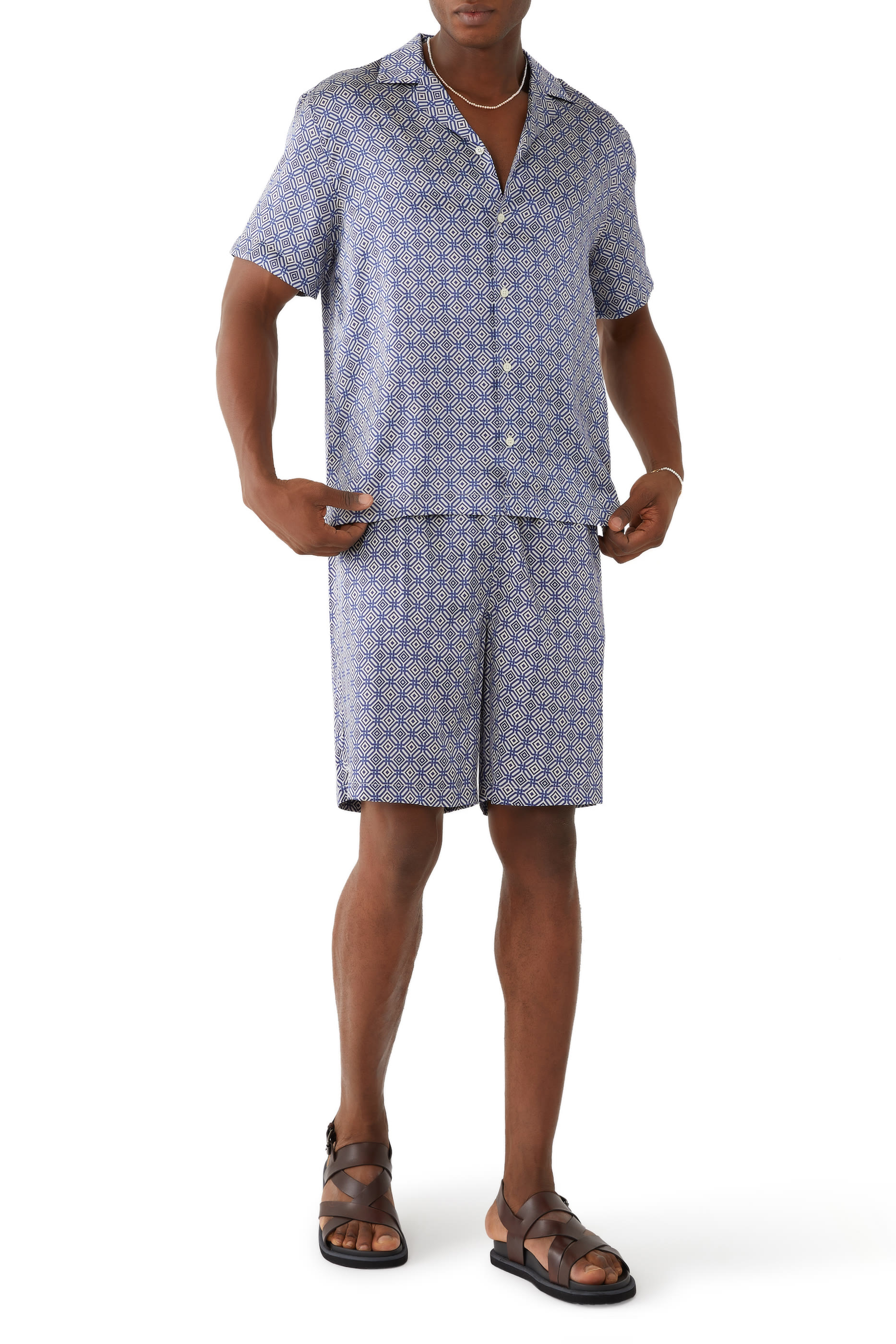 Treliça Roberto Silk Shirt