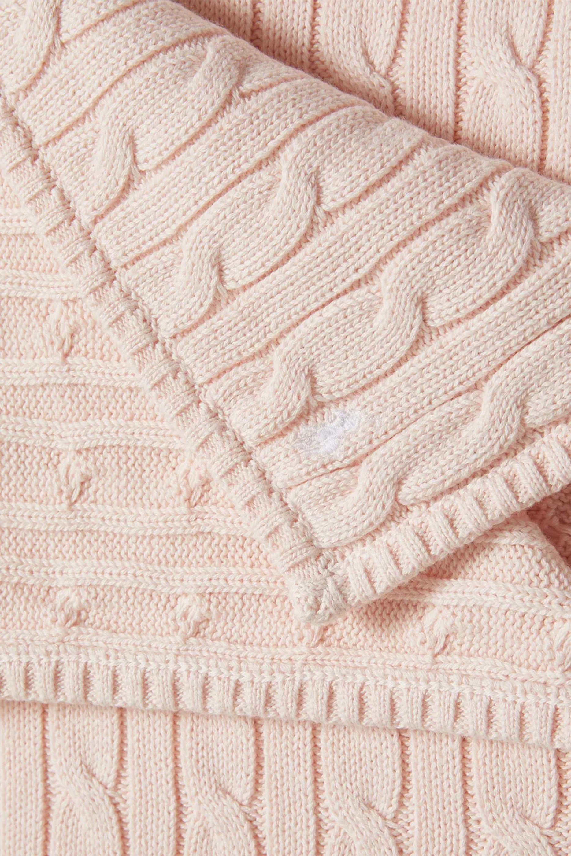 Kids Cable-Knit Blanket