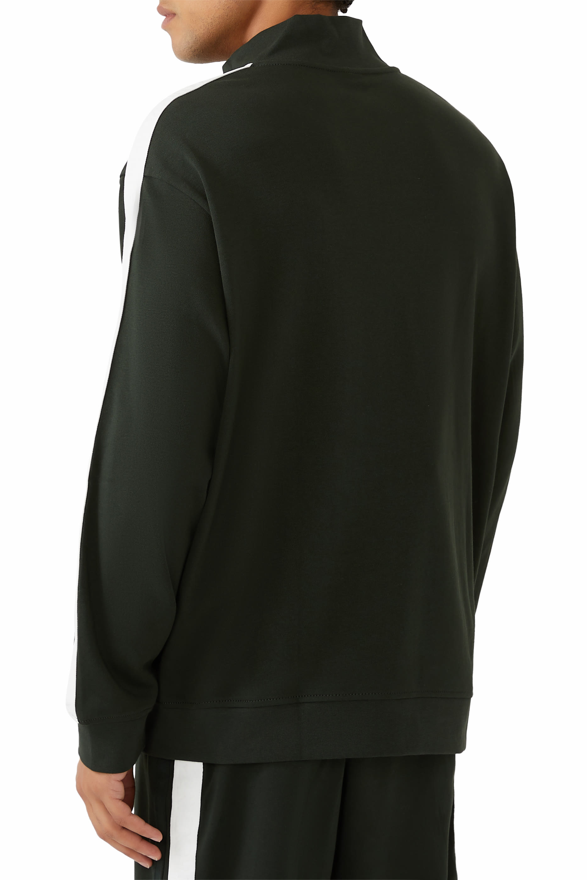 Logo Bands Full Zip Sweatshirt