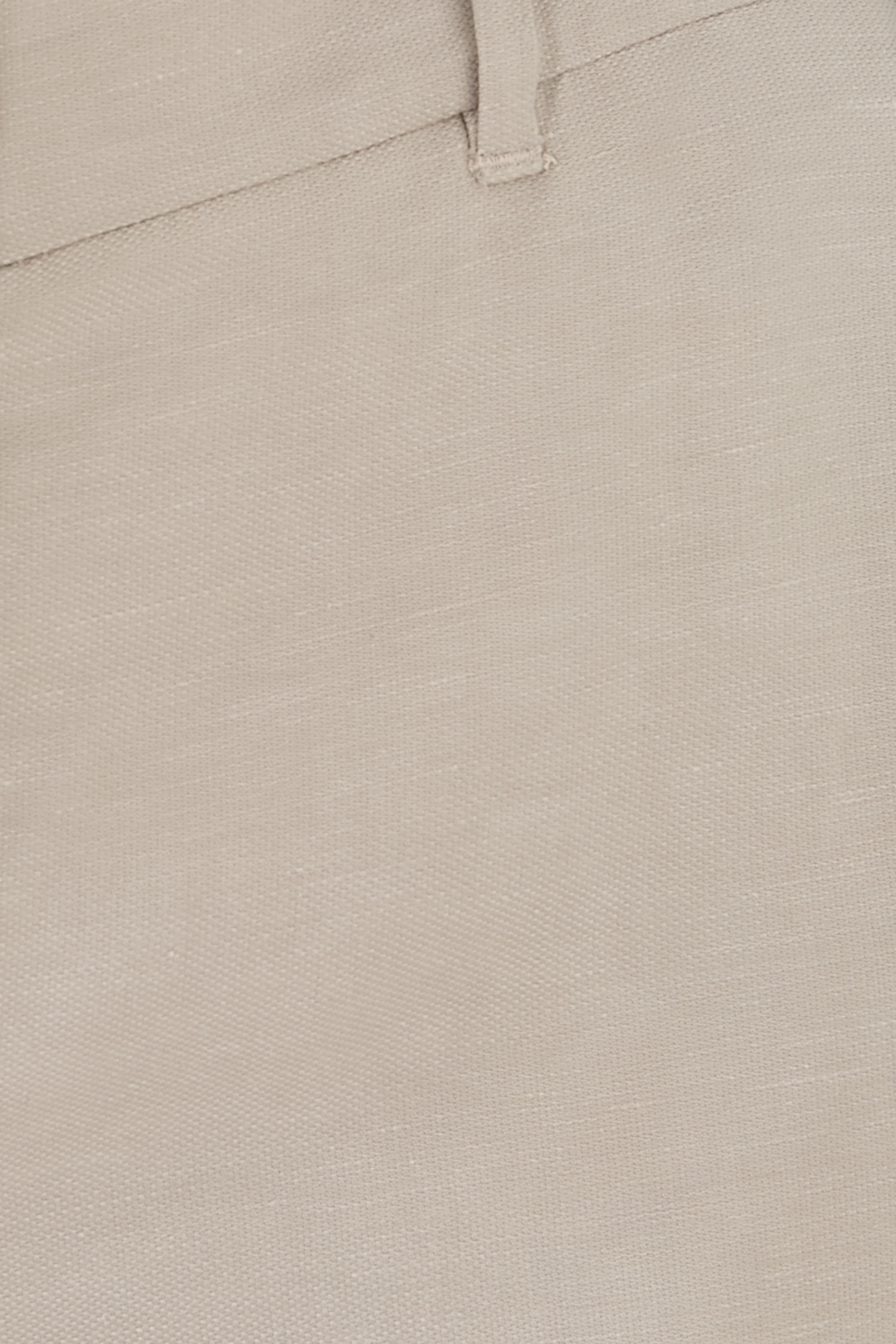 Linen-Blend Trousers with Pleats