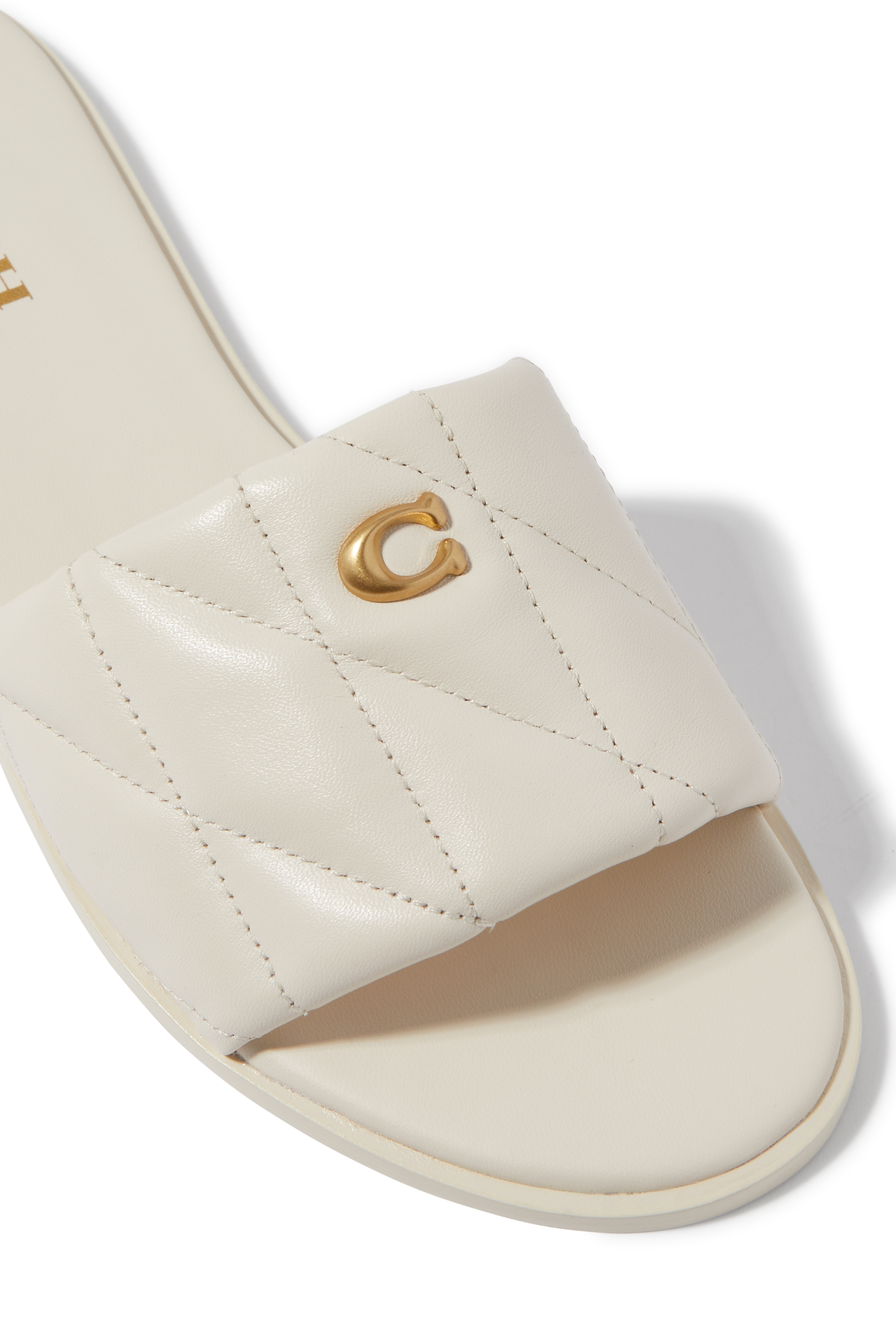 Holly Quilted Leather Sandals