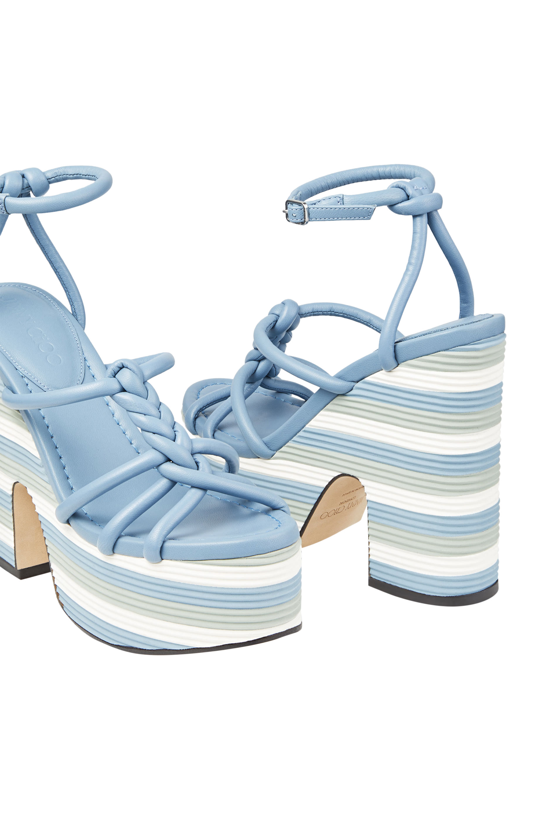 Clare 130 Leather Wedge Sandals