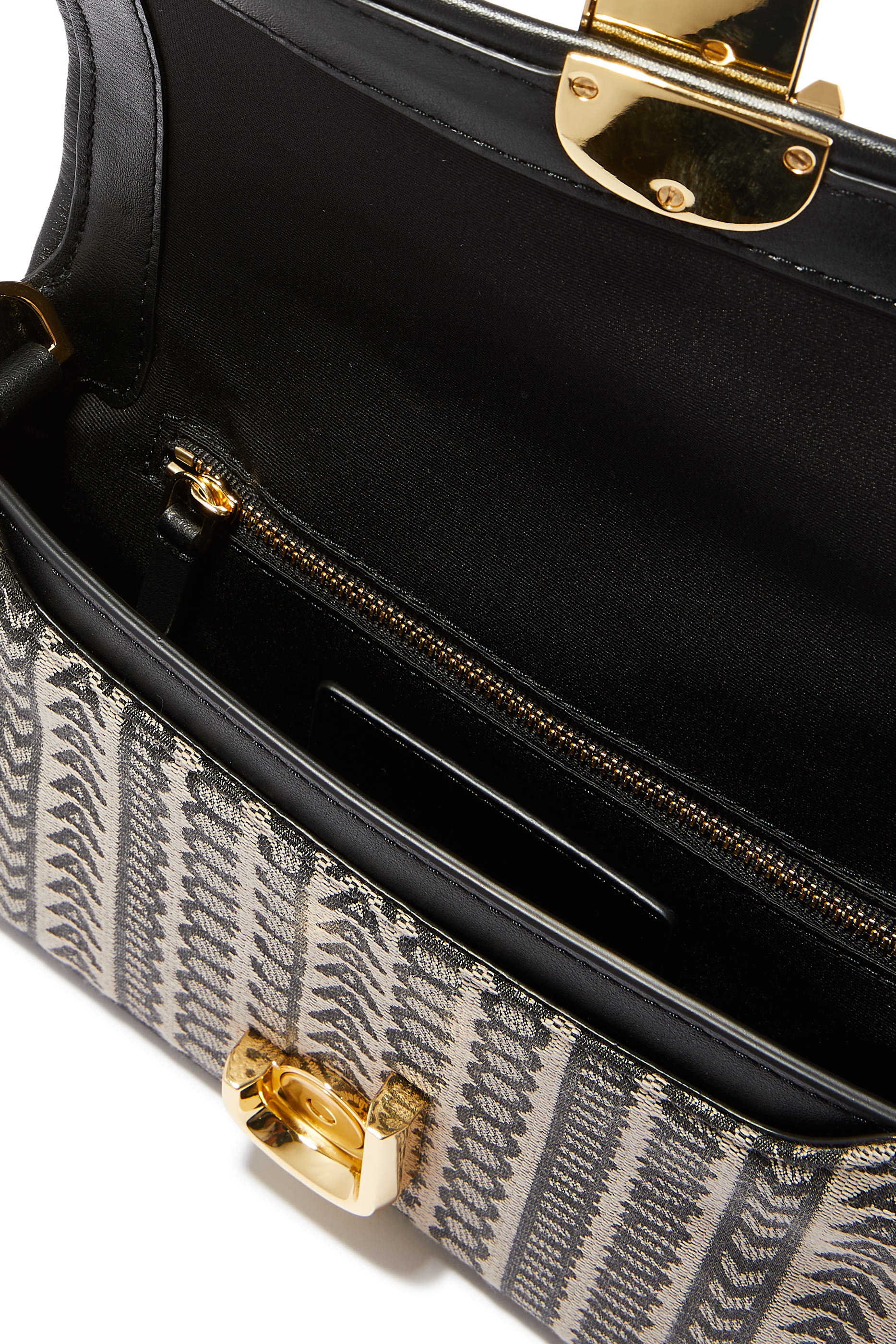 The Monogram Jacquard Shoulder Bag