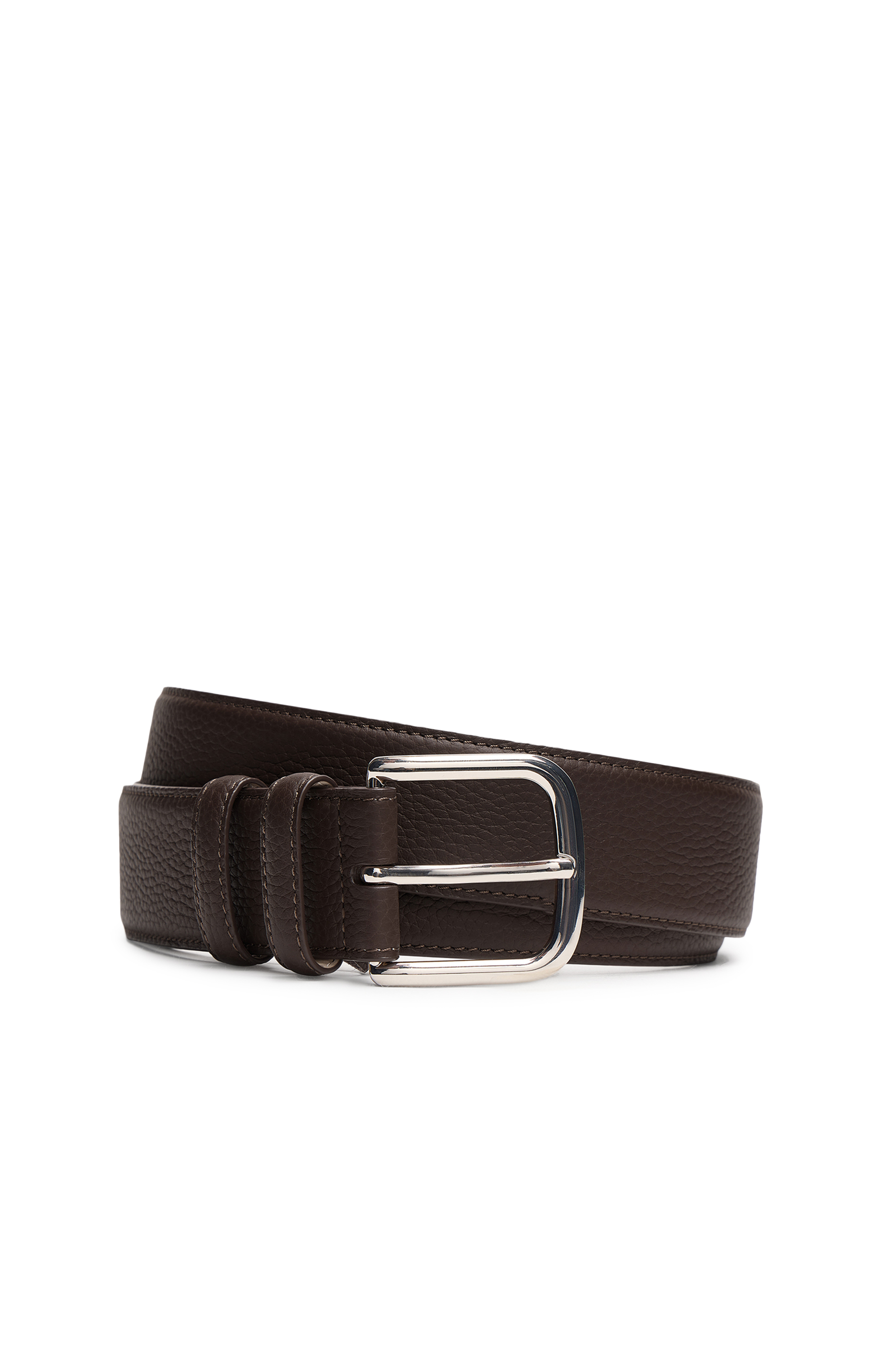 Stitch Edge Leather Belt