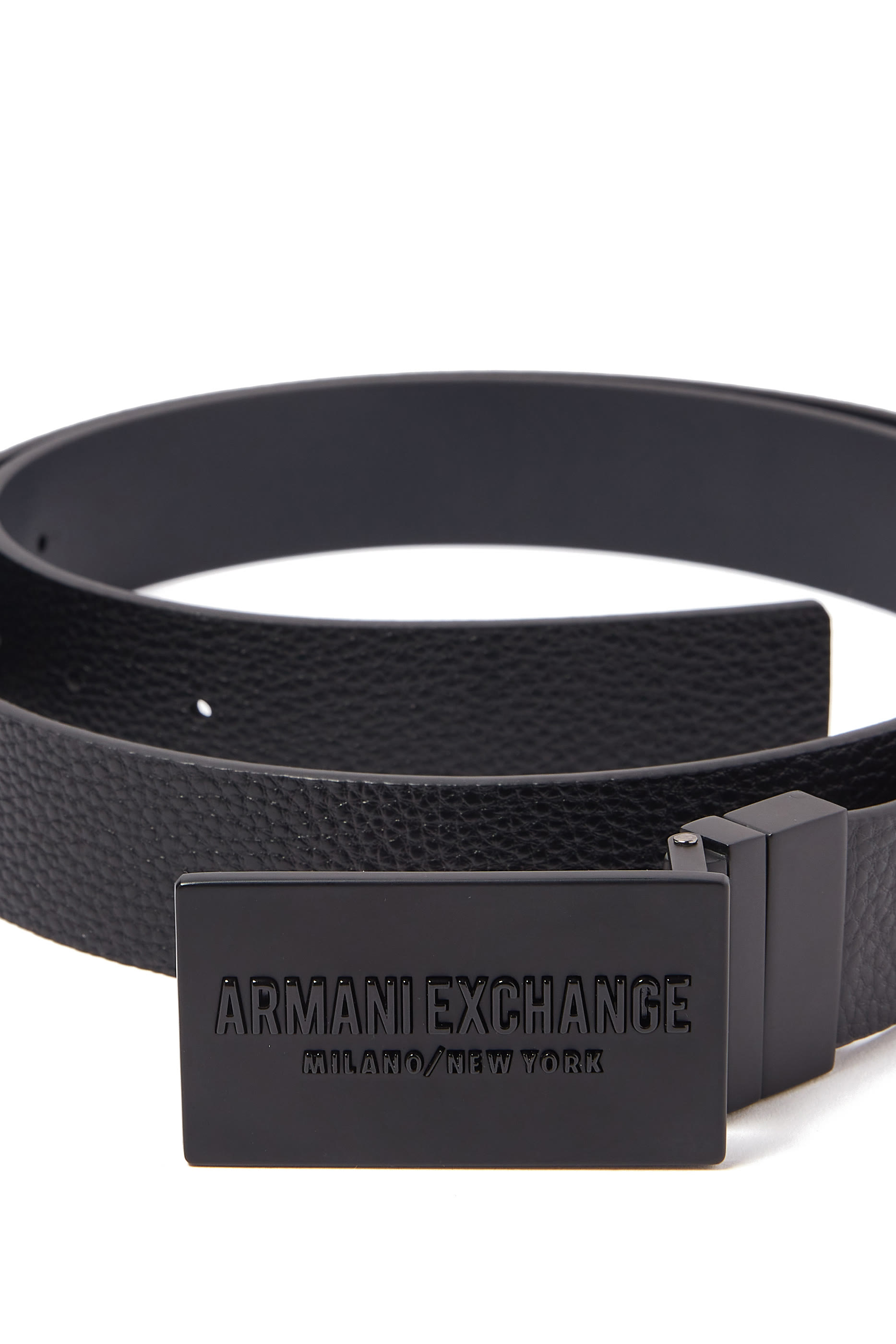 Logo Leather Belt