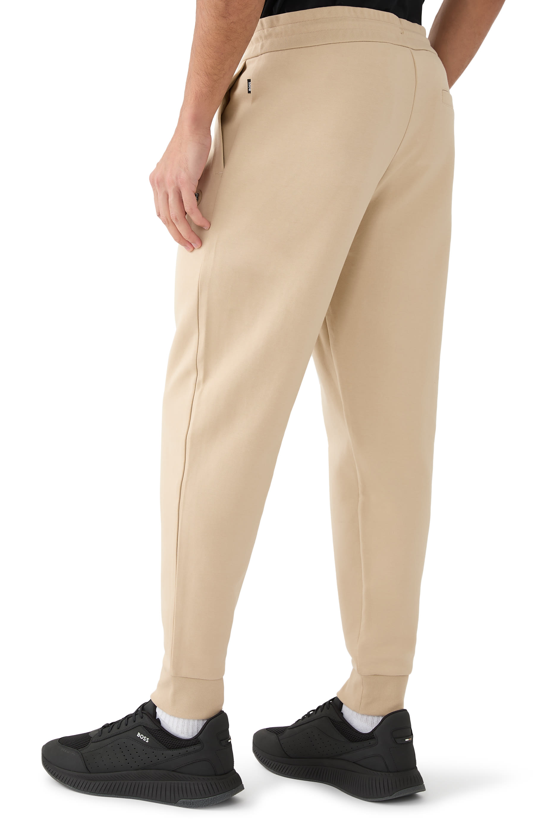 Double B Logo Cotton Sweatpants