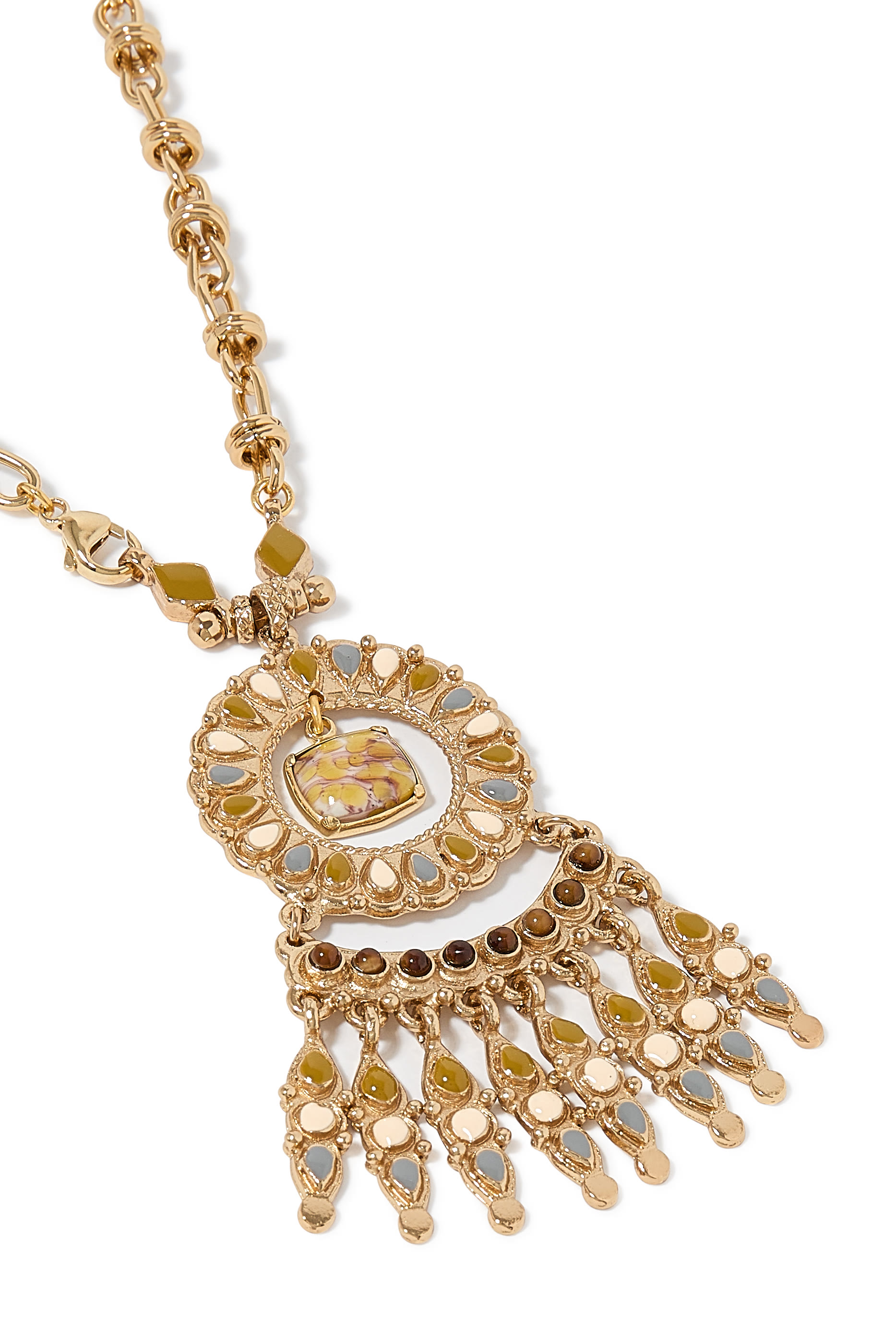 Livia Enamel Necklace